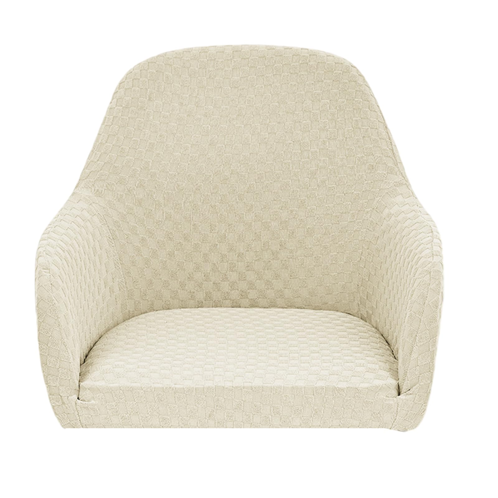 Kalttoy Spill Proof Elastics Dining Chair Cover with Quick Installation Stretchable Polyester Slipcovers for Household Use Quick Installion Stretchy Chair Protectors