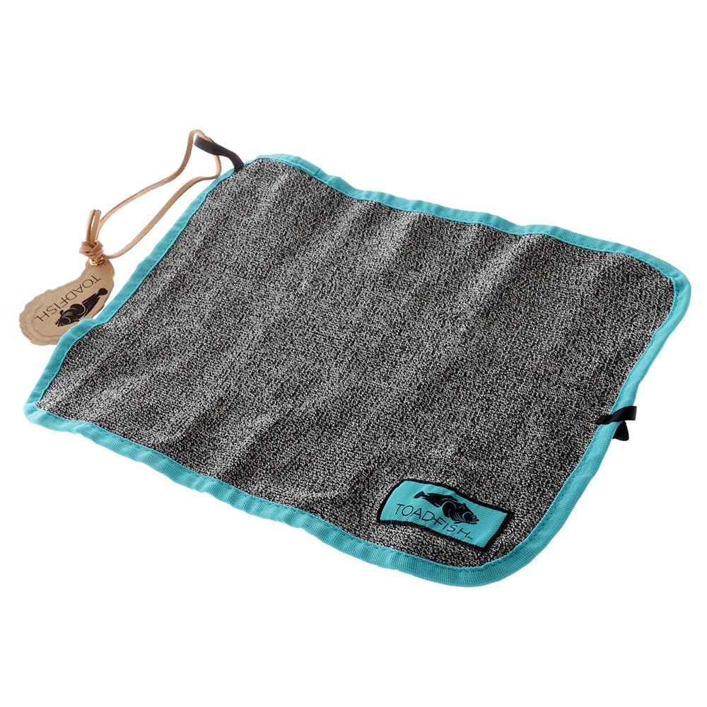 Toadfish Cut Proof Kitchen Cloth, Food Grade Safety Kitchen Cloth for Oyster Shucking, Fish Fillet Processing, & Meat Cutting.