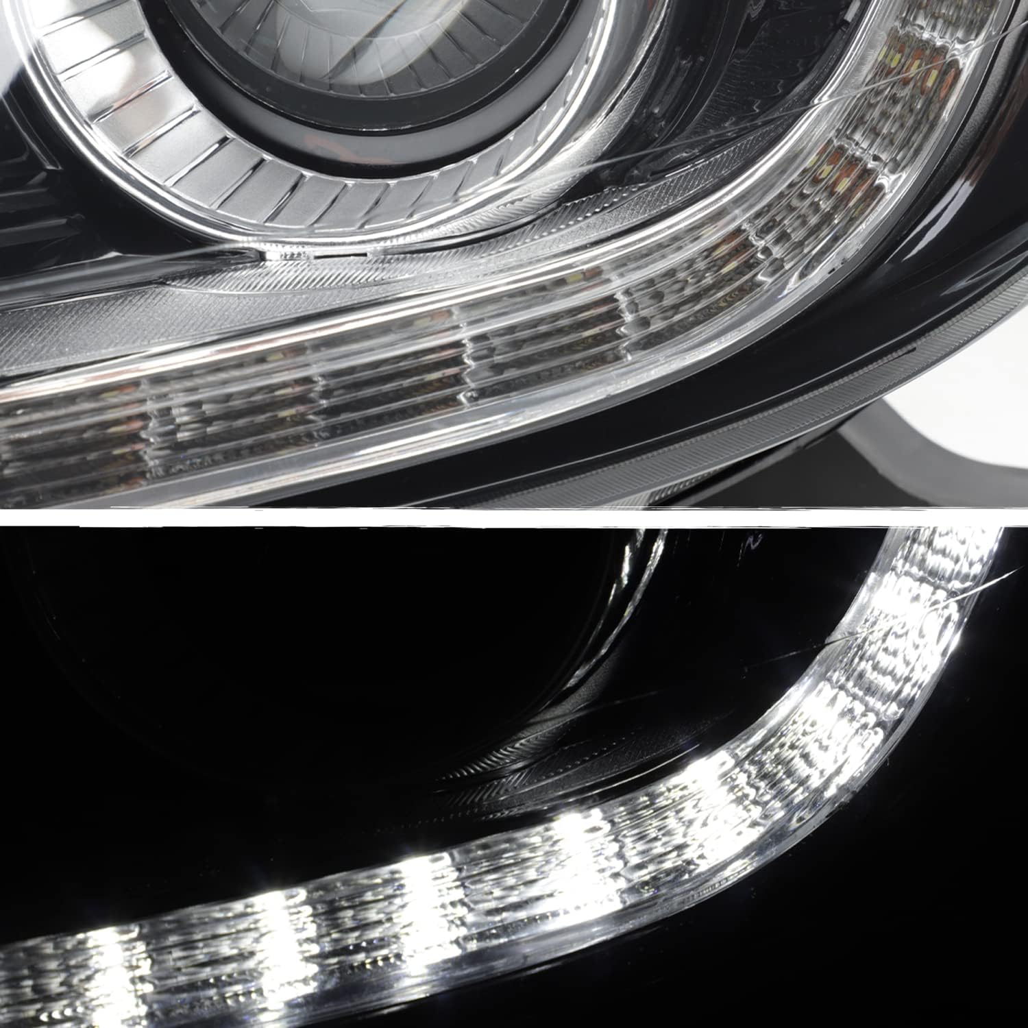 AKKON - Fit 2017 2018 2019 2020 2021 2022 Chevy Trax Projector Headlight w/LED DRL [Factory Style] Headlamps Driver Side