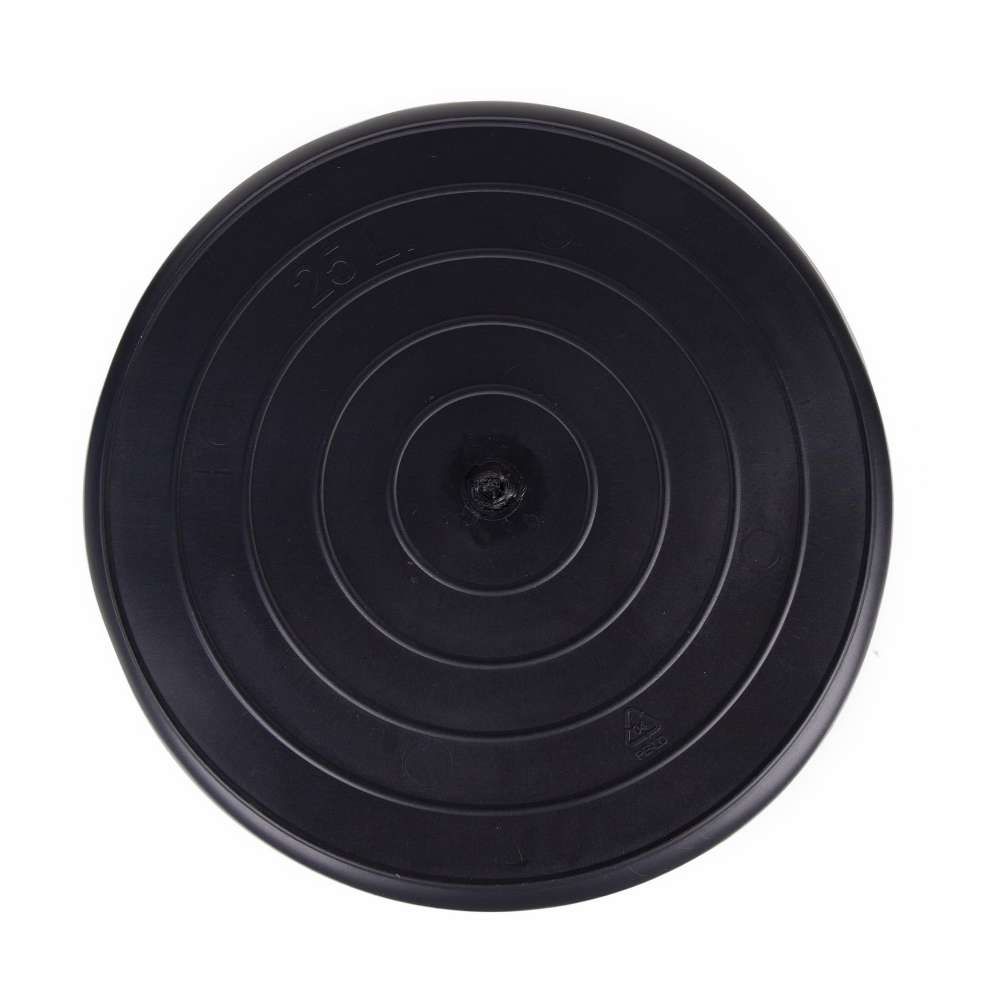 Cofan Pack de 12 Capazos Flexibles Reciclados 25 L Negro Obra Jardín Hogar