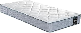 【フランスベッド正規品】 マットレス ホワイト シングル やや柔らかめ 厚さ24cm 「TW-100α」 高密度連続スプリング ダブルニット生地使用 防ダニ 抗菌 防臭 日本製 301618100