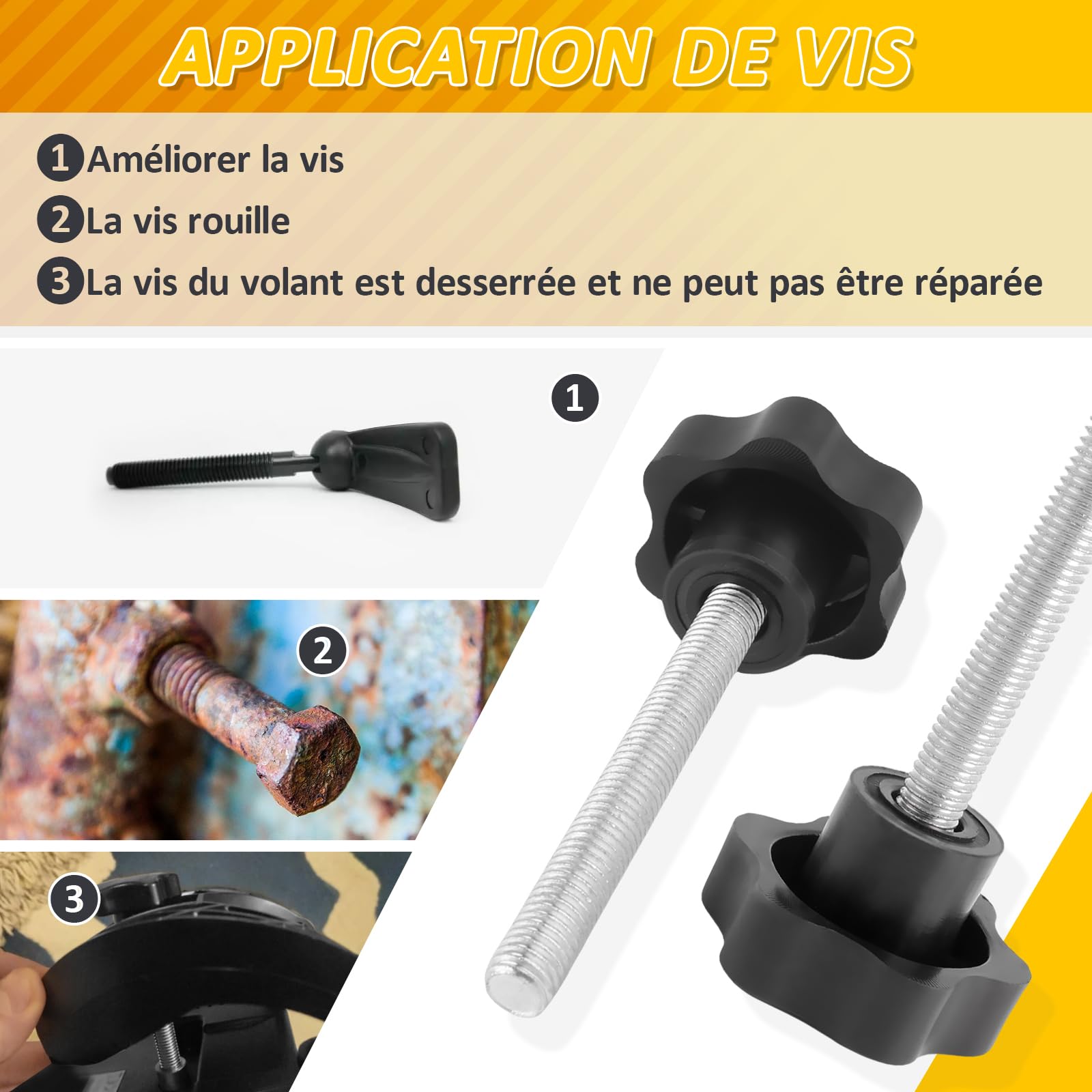 Besttoolifes Lot De 8 Vis Pour Cales Speedplay – 10,5 Mm / 9,5 Mm / 8,5 Mm – Boulons De Rechange Métal, Tête Basse Profil, Noir Et Bleu