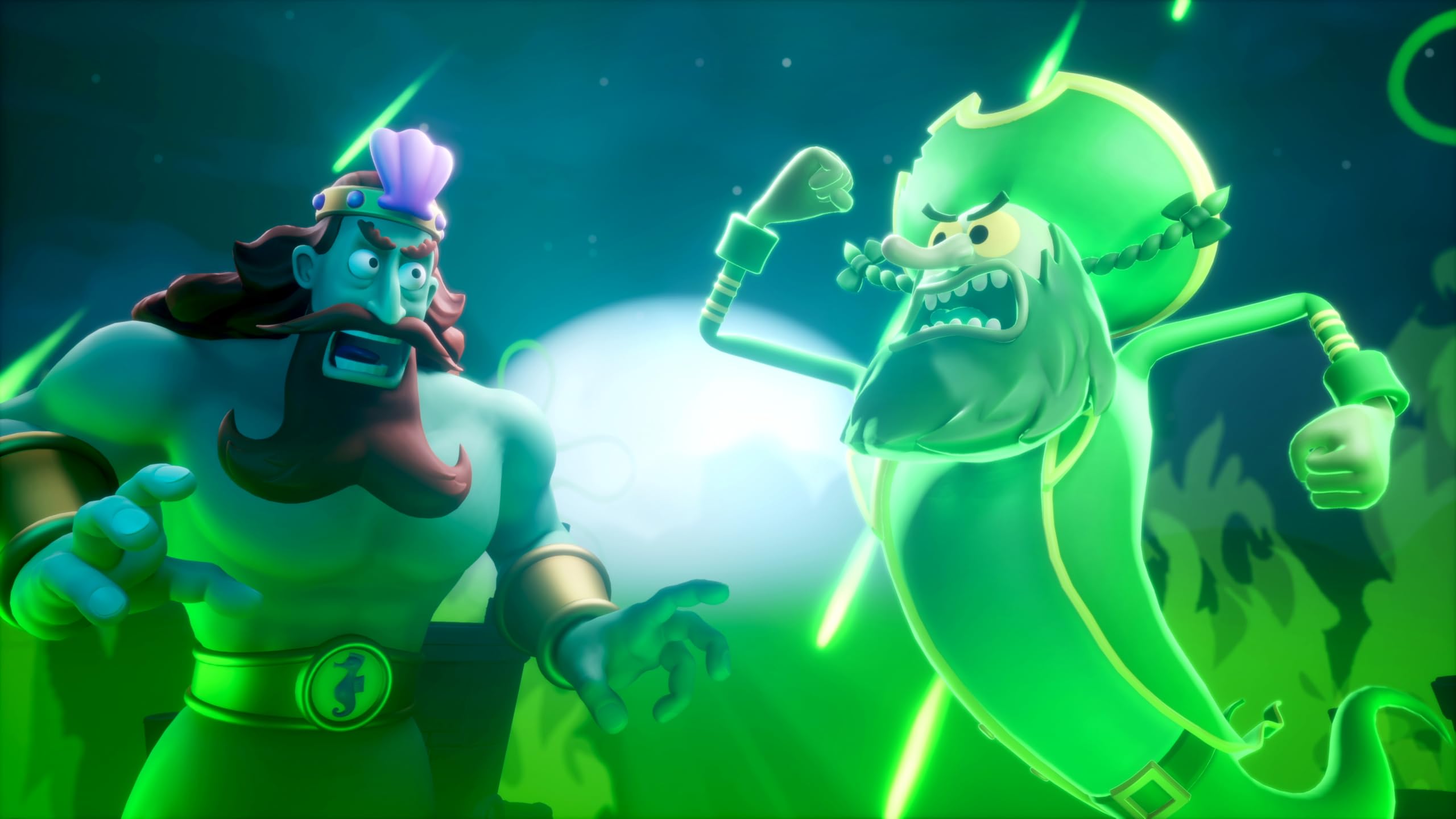 SpongeBob SquarePants: Titans of the Tide: Ghostly Edition - Nintendo Switch 2 - Very Good - Used Game - Image 4
