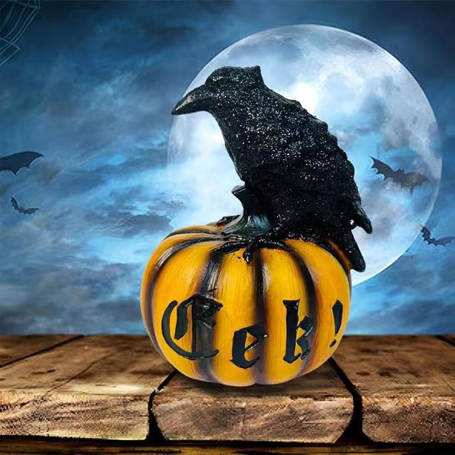 Amazon.co.jp: ハロウィーンのカボチャの樹脂像 | かぼちゃの