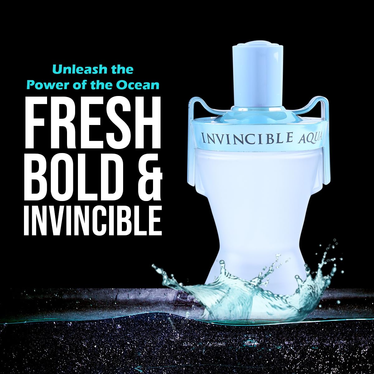 Amazon.com : Invincible Aqua Eau de Toilette for Men Fresh Aquatic