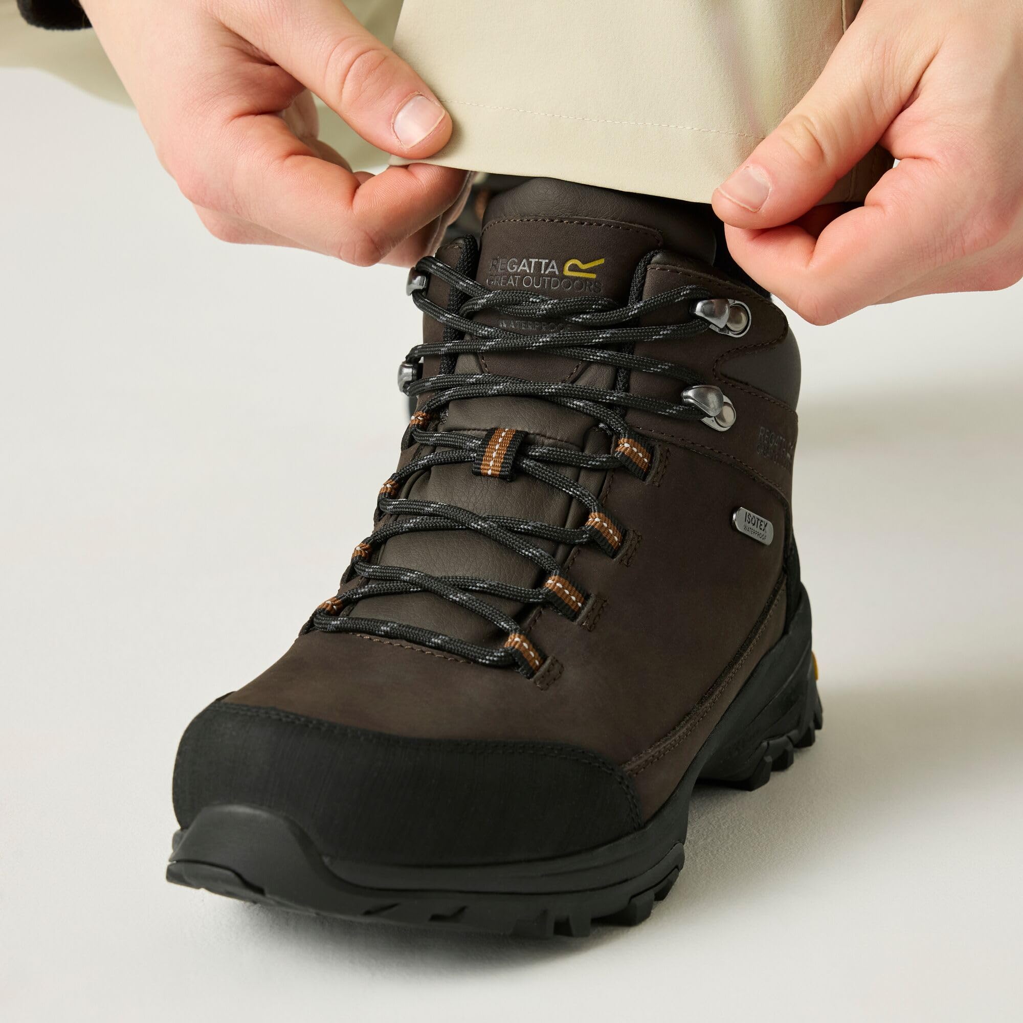 Regatta - Burrell Leather Boot II, Stivali da Uomo in Pelle Burrell II di Regatta Uomo