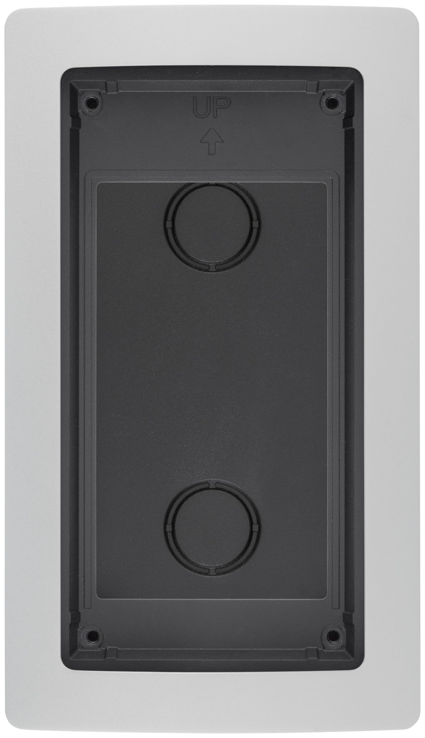 Vimar 42920.F Kit accessori per installazione da incasso targa 42920.P: 1 cornice, 1 supporto e 1 scatola da incasso