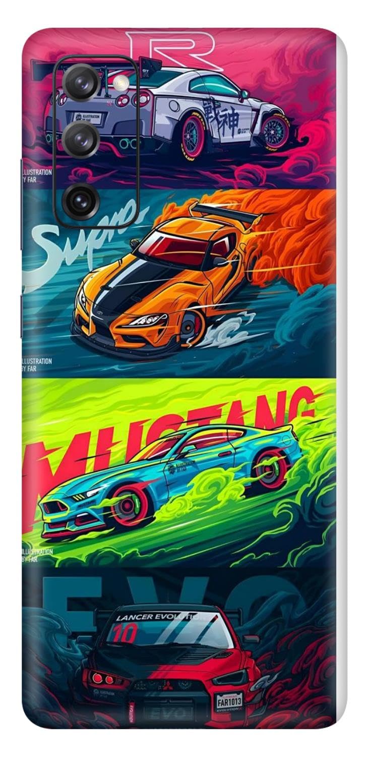 WRAP CRAFT Mobile Skins Compatible with Samsung Galaxy S20 FE Skin Not Back Cover, Camera & Back Protector Mobile Skin Wrap; Samsung Galaxy S20 FE-KE-41-image-28