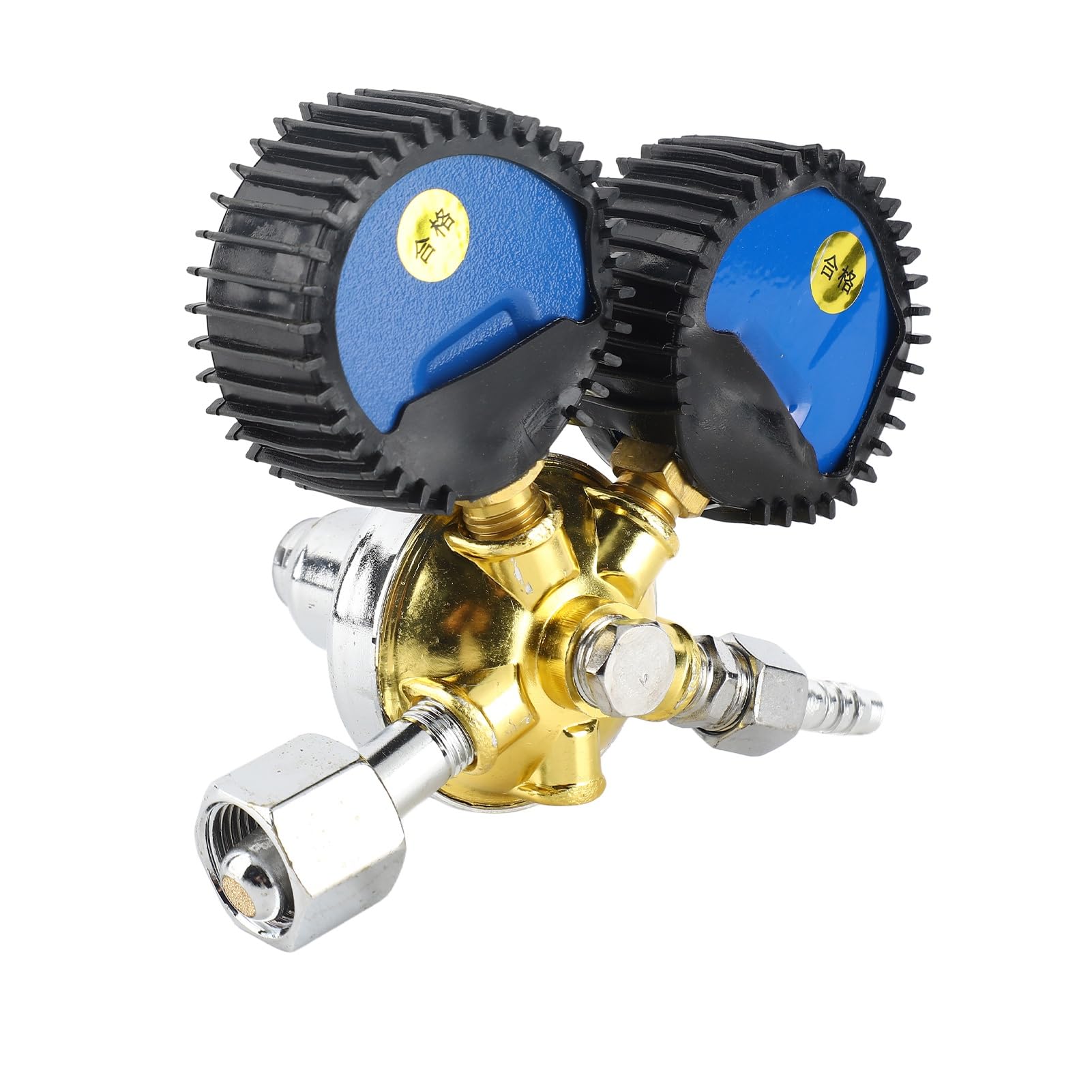 TOPINCN Régulateur De Pression pour Gaz De Protection Argon/CO2 Détendeur Dioxyde De Carbone Bière Kegerator Détendeur