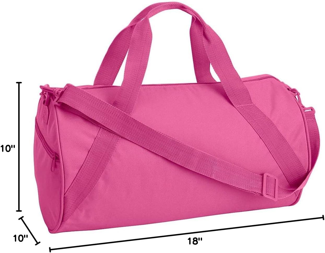 Liberty Bags 8805 Barrel Duffel (Hot Pink) image 4