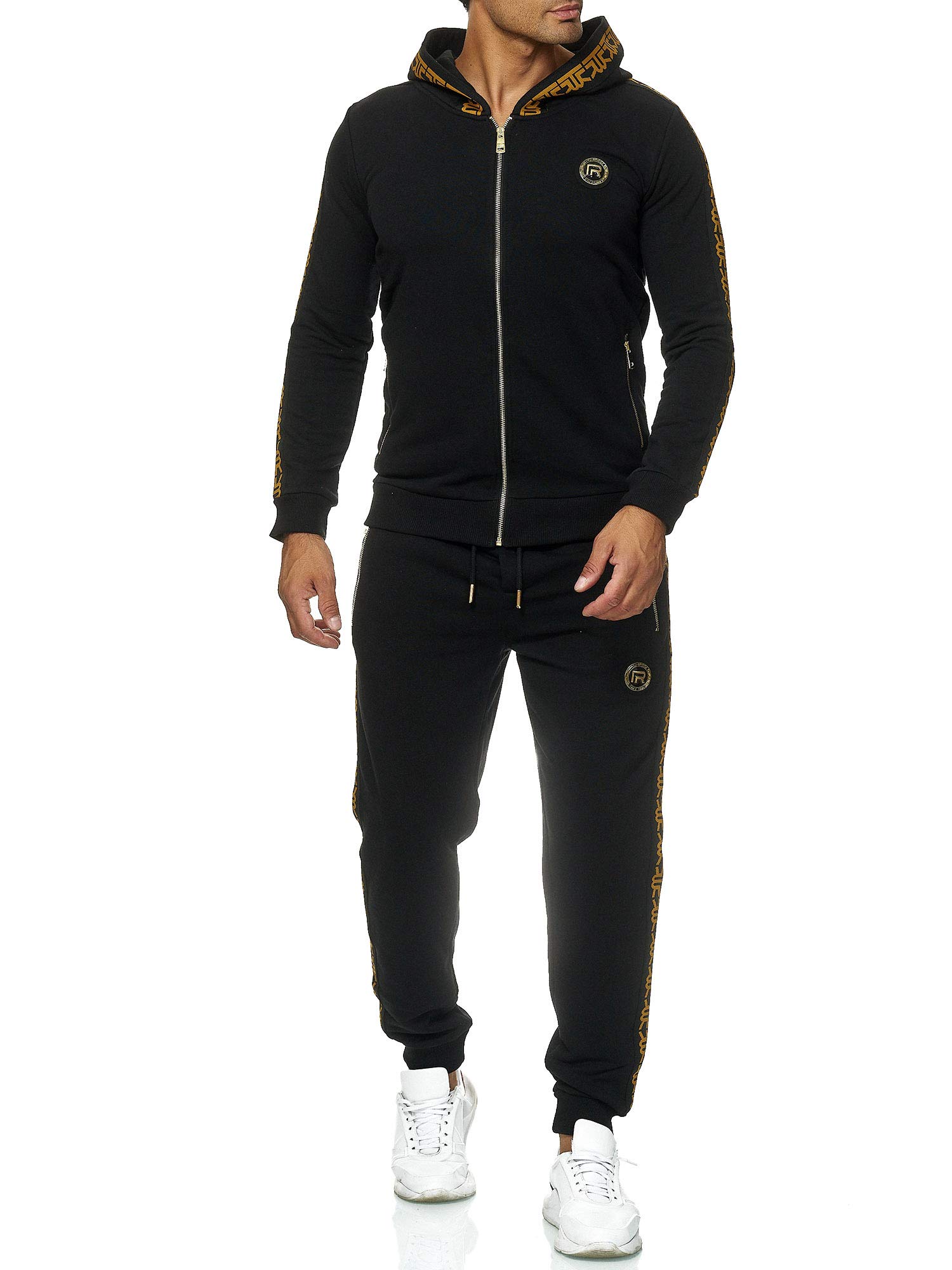 Redbridge Herren Jogginganzug Sweat Suit Set Jacke Hose R-Logo Premium M2157-M4237