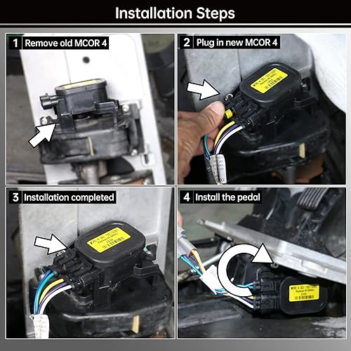 Miniatura 3 de Geggkake MCOR 4 para Club Car Precedent & DSCarryall 2012-up, acelerador del potenciómetro del acelerador, OEM # 105116301