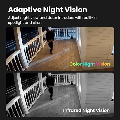 Miniatura 5 de Cámaras de seguridad inalámbricas para exteriores, cámara exterior 2K para seguridad del hogar, cámara de batería, montaje magnético, detección de