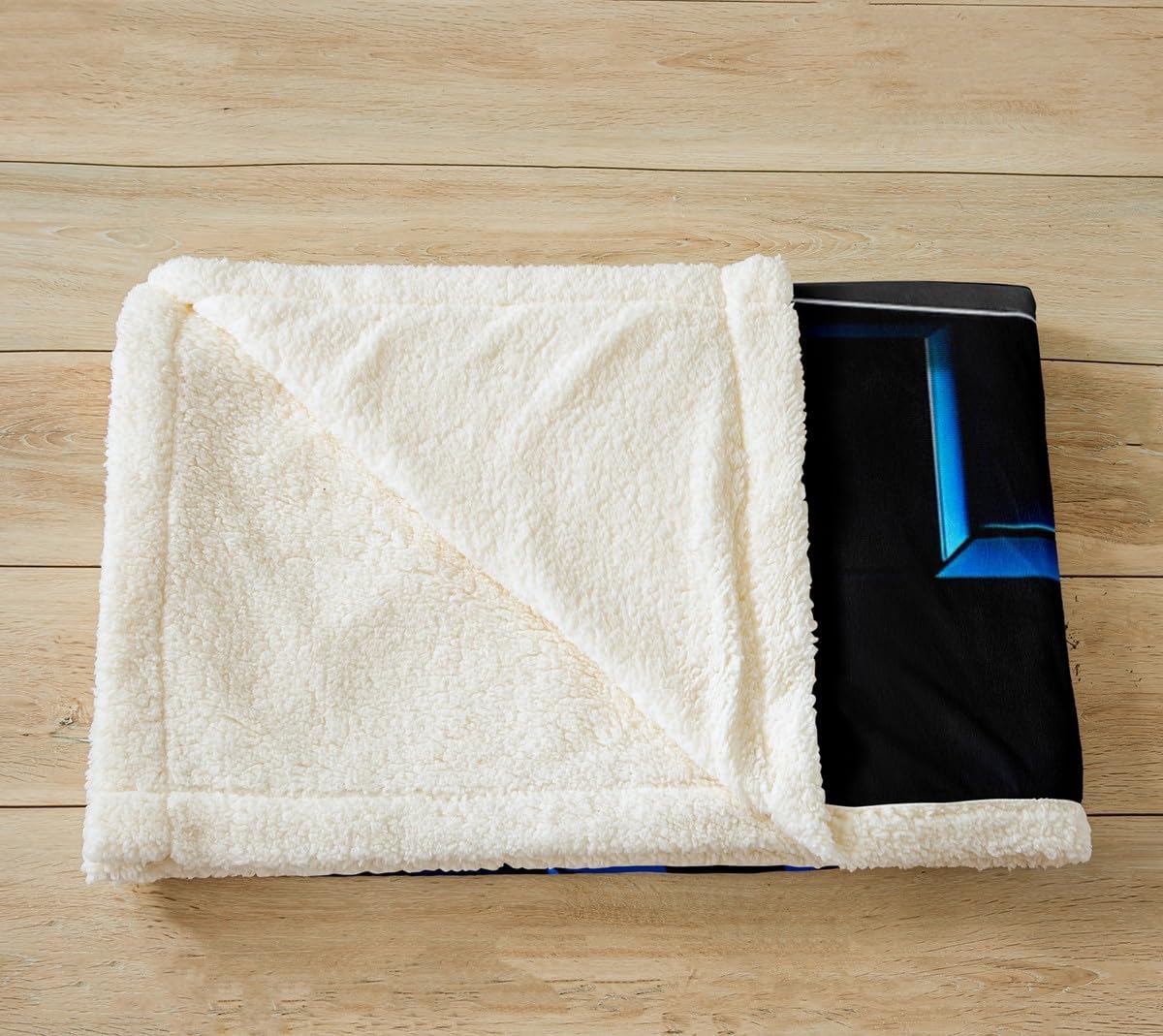 Blue Race Car Fleece Blanket,Geometric Neon Grids Squares 3D Print Plush Blanket for Kids Teens,Lovely Room Decor,Extreme Sports Car Racing Game Flannel Blanket,Twin 60"x80"