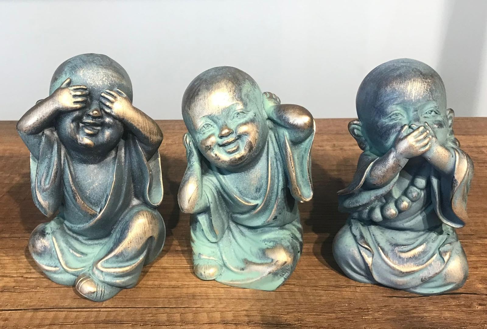 görmedim duymaım bilmiyorum 3 lü buda (küf yeşili)