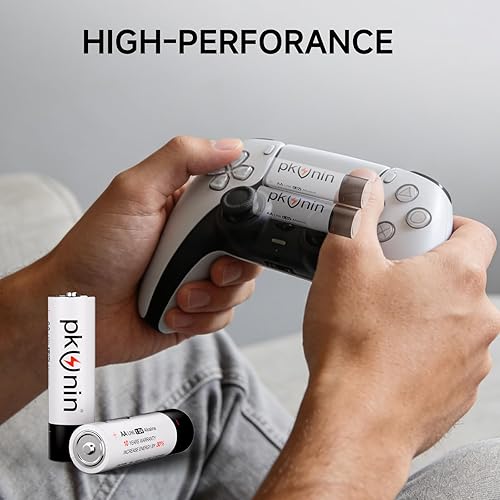 Miniatura 5 de PKUNIN Pilas AA de 1.5 V alcalinas doble A, paquete de 12 pilas alcalinas LR6 de larga duración AA para dispositivos domésticos y de oficina, 10