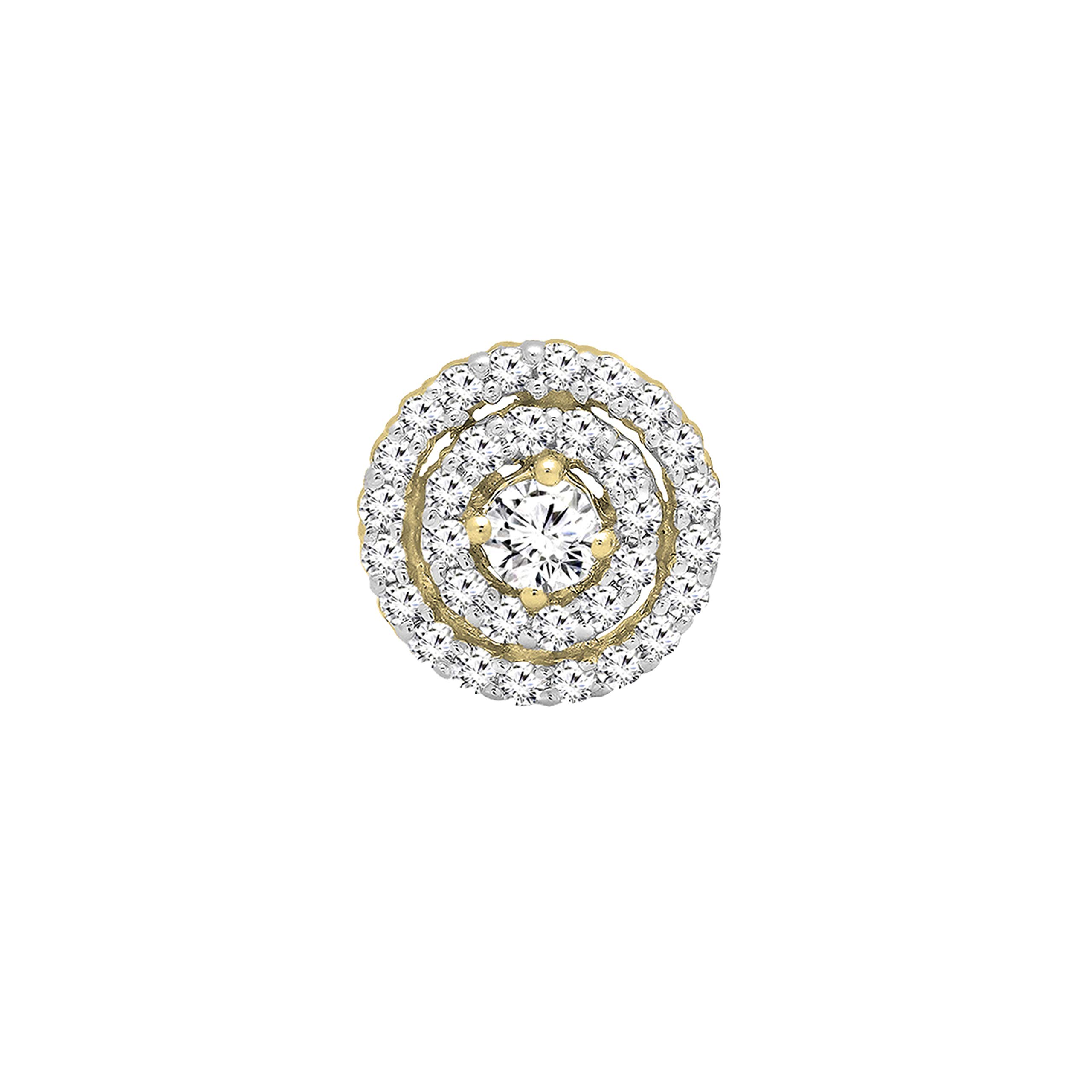 Dazzlingrock Collection 0.20 Cttw Round White Diamond Women