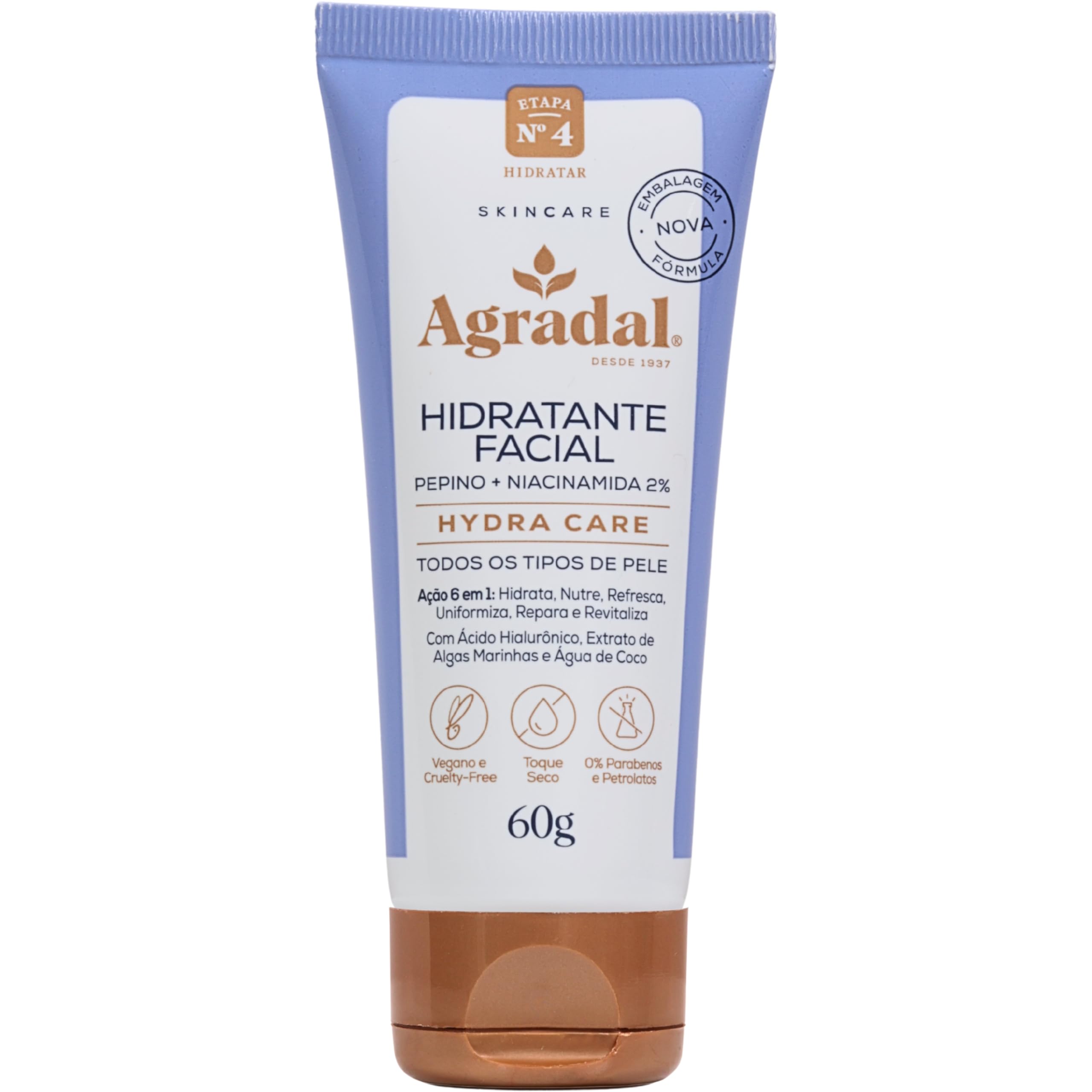 100 hidratantes faciais em comparação