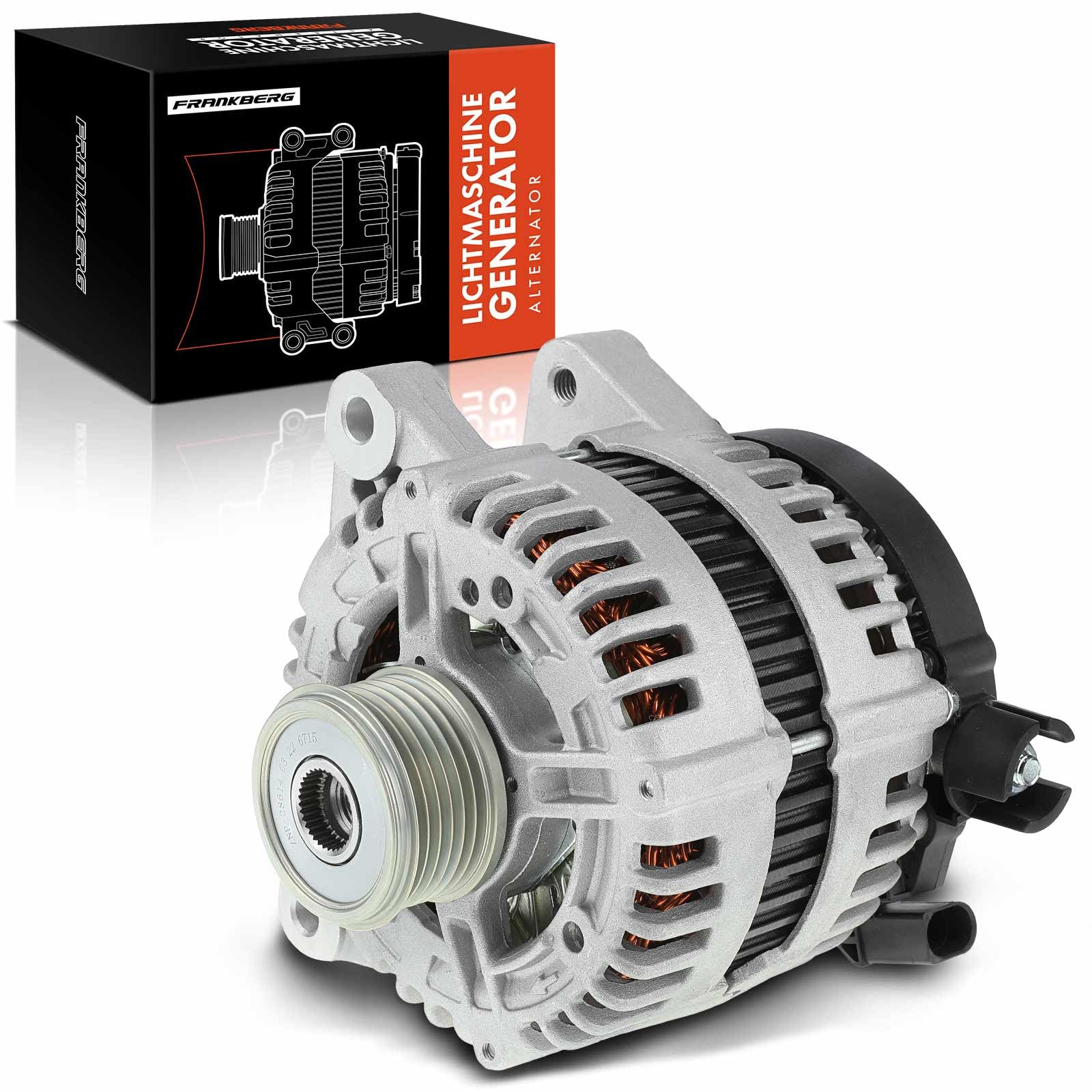 Frankberg Alternateur-générateur 150A 0121615009 | 150A, 0121615009; Compatible avec: Transit Connect MPV, Tournoi Focus III, S40 II 544, Fourgonnette C-Max II