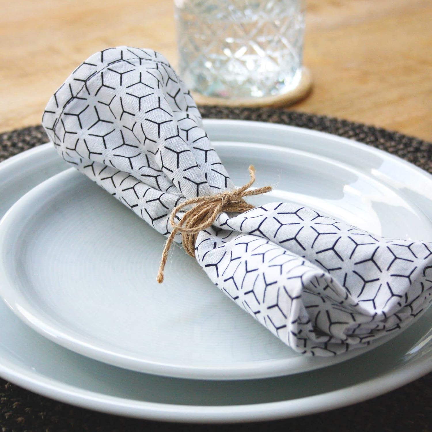 Vaessen Creative Jute Rope Naturel, Natural White, 9x6.9x6.9 cm