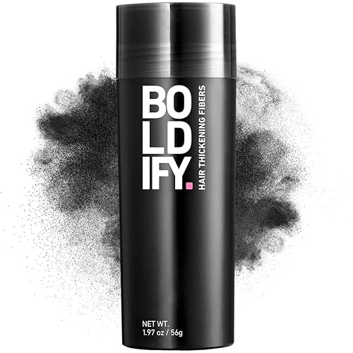 Miniatura 119 de BOLDIFY - Fibras de pelo para el cabello fino (rubio medio), naturales e indetectables, botella gigante de 1 onza; oculta la pérdida de cabello