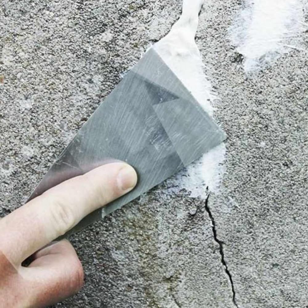 Masilla Elástica con Fibras 5kg Reparación de Grietas Interior Exterior | Refuerzo con fibras para reducir la reaparición de grietas. Acabado flexible y duradero. Excelente adherencia.