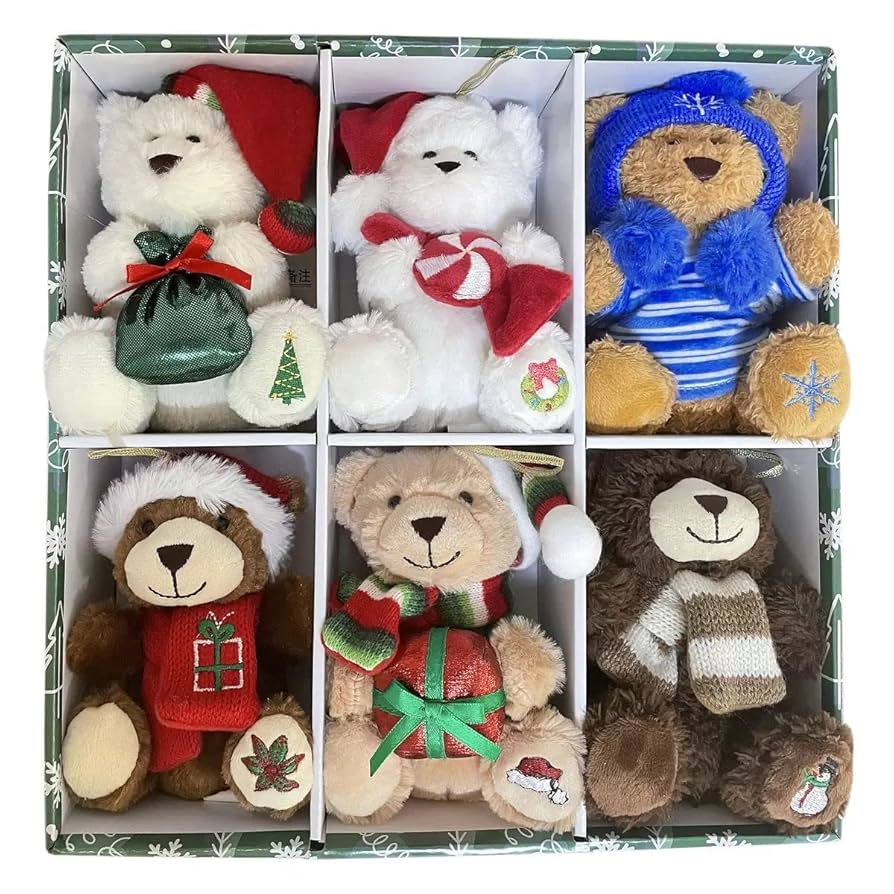 Amazon.co.jp: Costco 2022 ぬいぐるみ クリスマスオーナメント