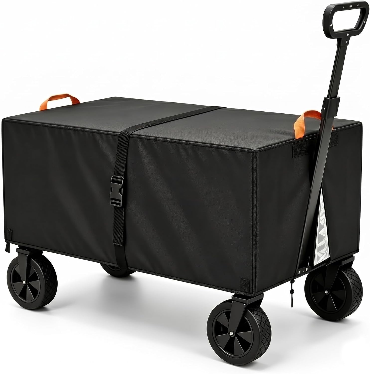 Wagon Cover, 420D Silver-Coated Waterproof Heavy Duty Outdoor Cart Cover