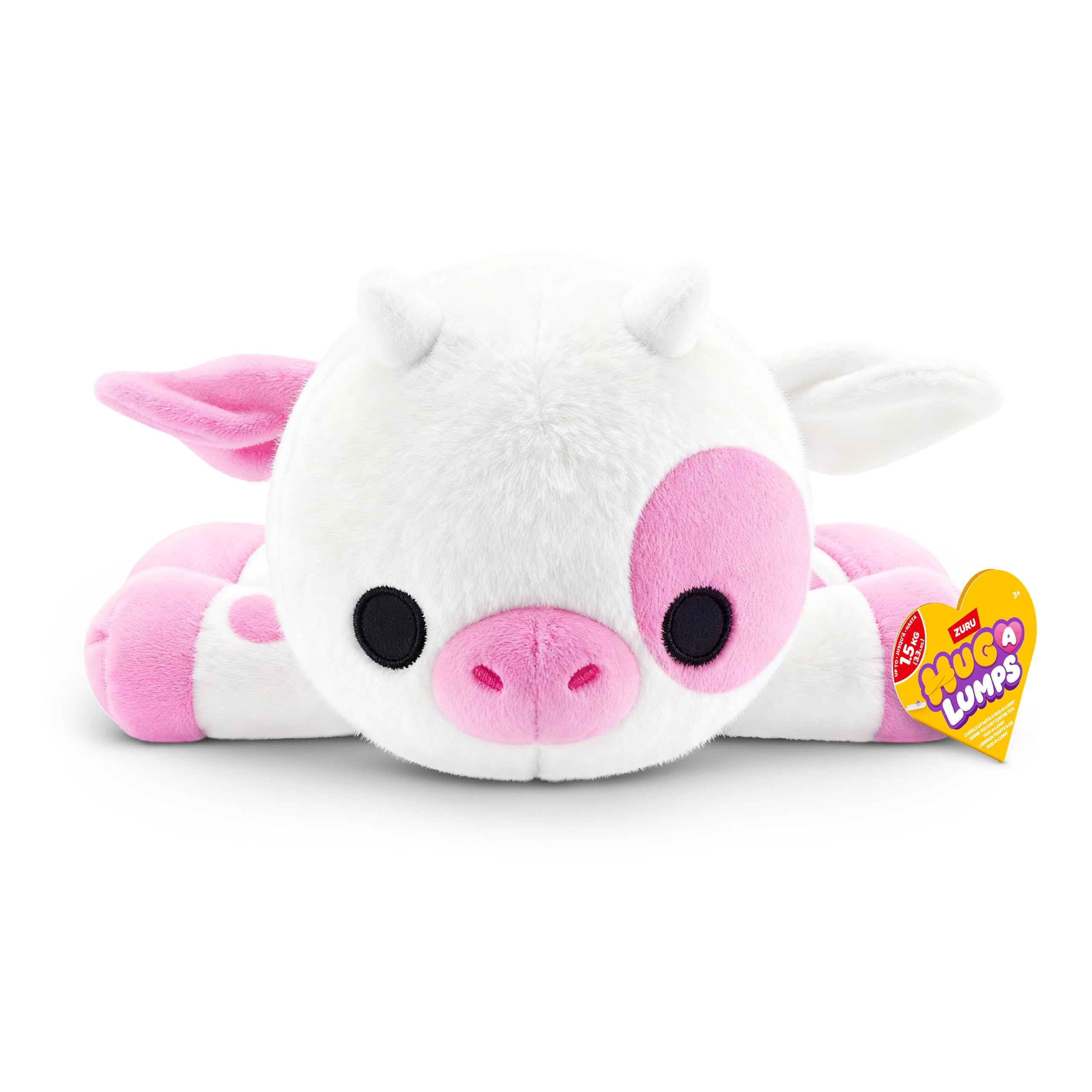 Hug-A-Lumps Cow (Medium) Clover by ZURU