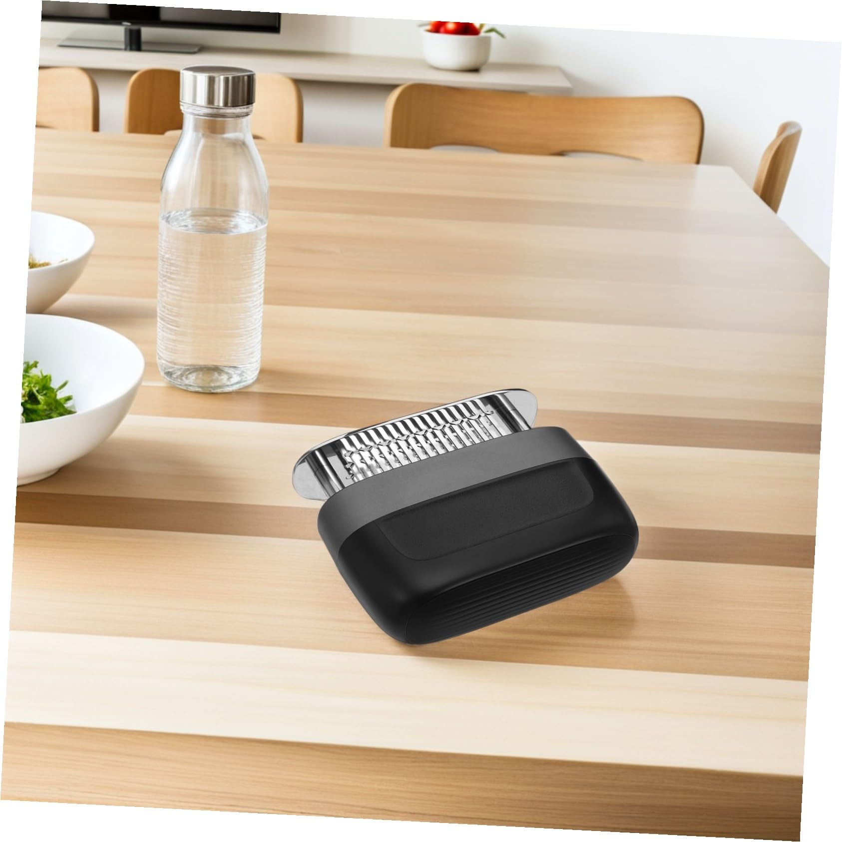 iplusmile Ablandador de Carne de Acero Inoxidable Herramienta de Aguja Metálica para Carne de Res Pollo y Otros Uso Cocina Comercial Ablandador Manual de Alta Resistencia