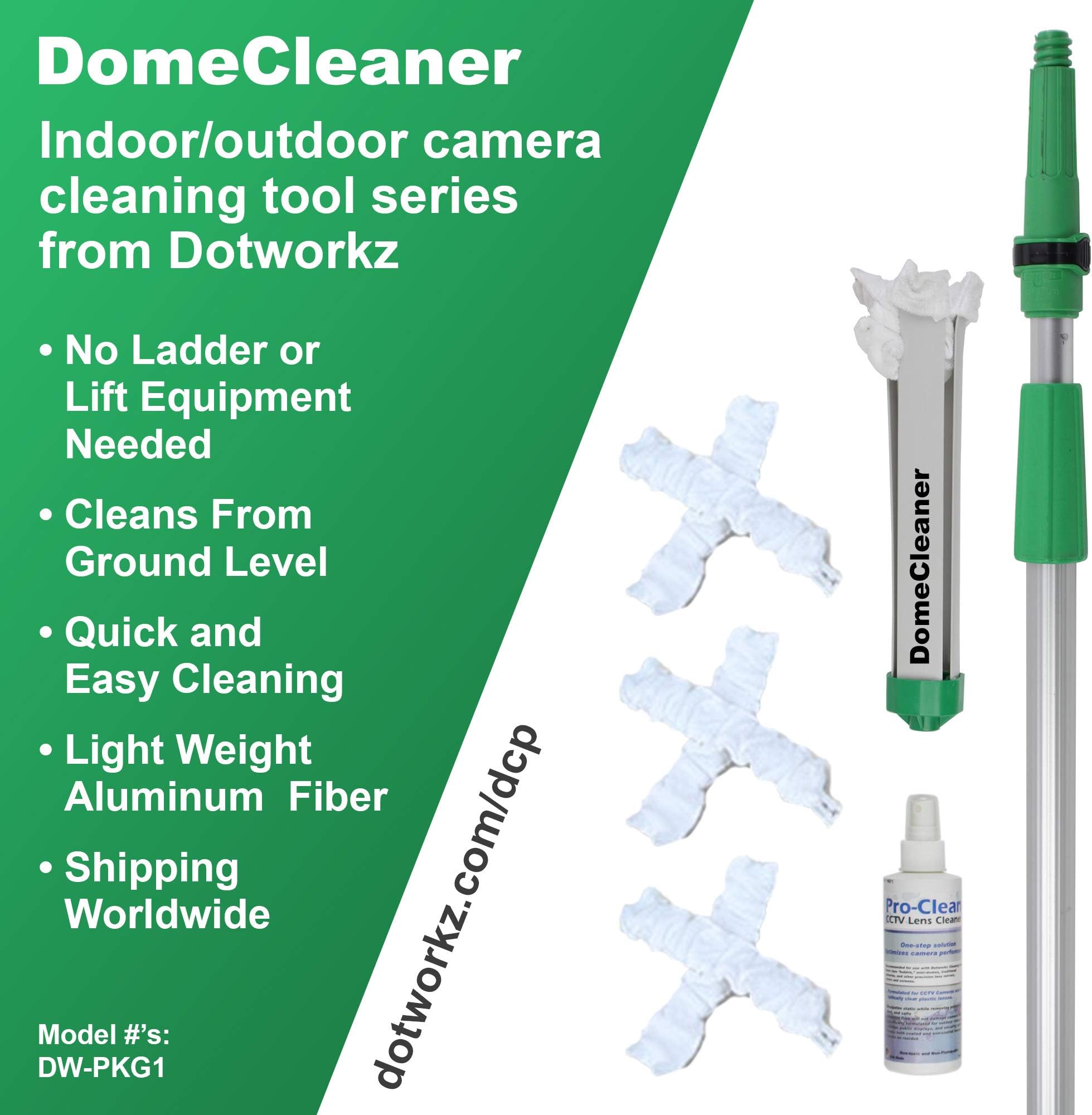 DomeWizard Dome Lens Cleaning Package Pro Kit