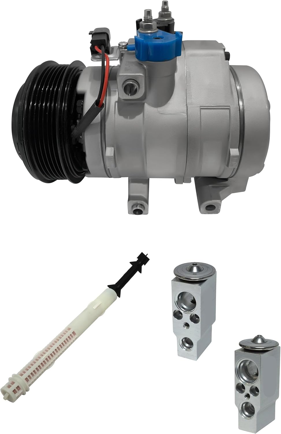 RYC New Automotive Air Conditioning Compressor and Clutch Kit KT B079N (Fits Lincoln Navigator 5.4L 2007, 2008; Fits Ford Expedition 5.4L 2007, 2008)