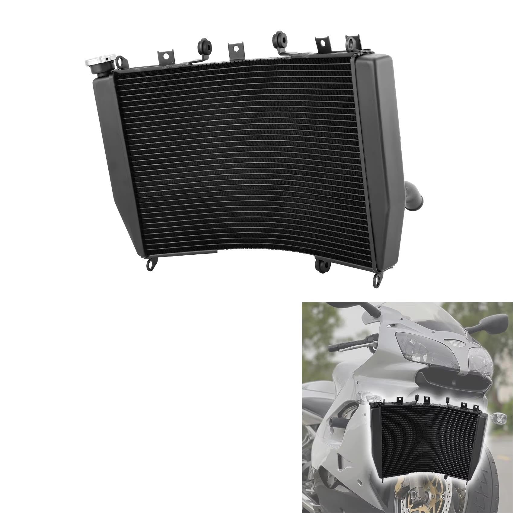 Serbatoio Espansione Liquido Refrigerante Moto Per Per Ninja ZX-9R