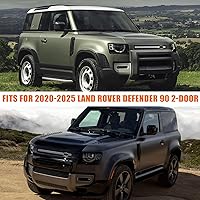Vista 6 de Funda impermeable de repuesto para Land Rover Defender 90 2020-2025 de 2 puertas, 6 capas para todo tipo de clima, con puerta con cremallera