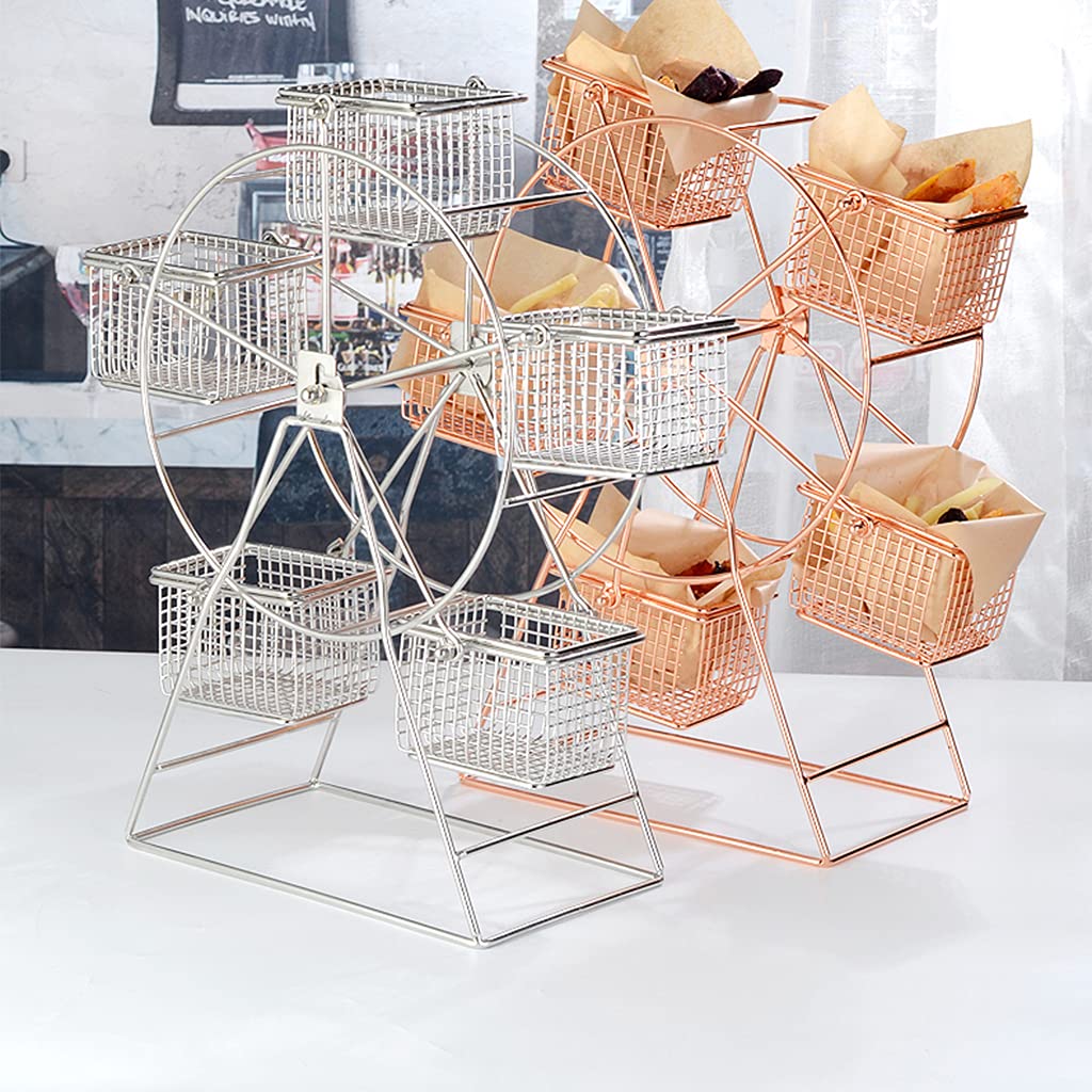 Snack ruota panoramica a tema, decorazione per cupcake, ideale come regalo per feste di famiglia