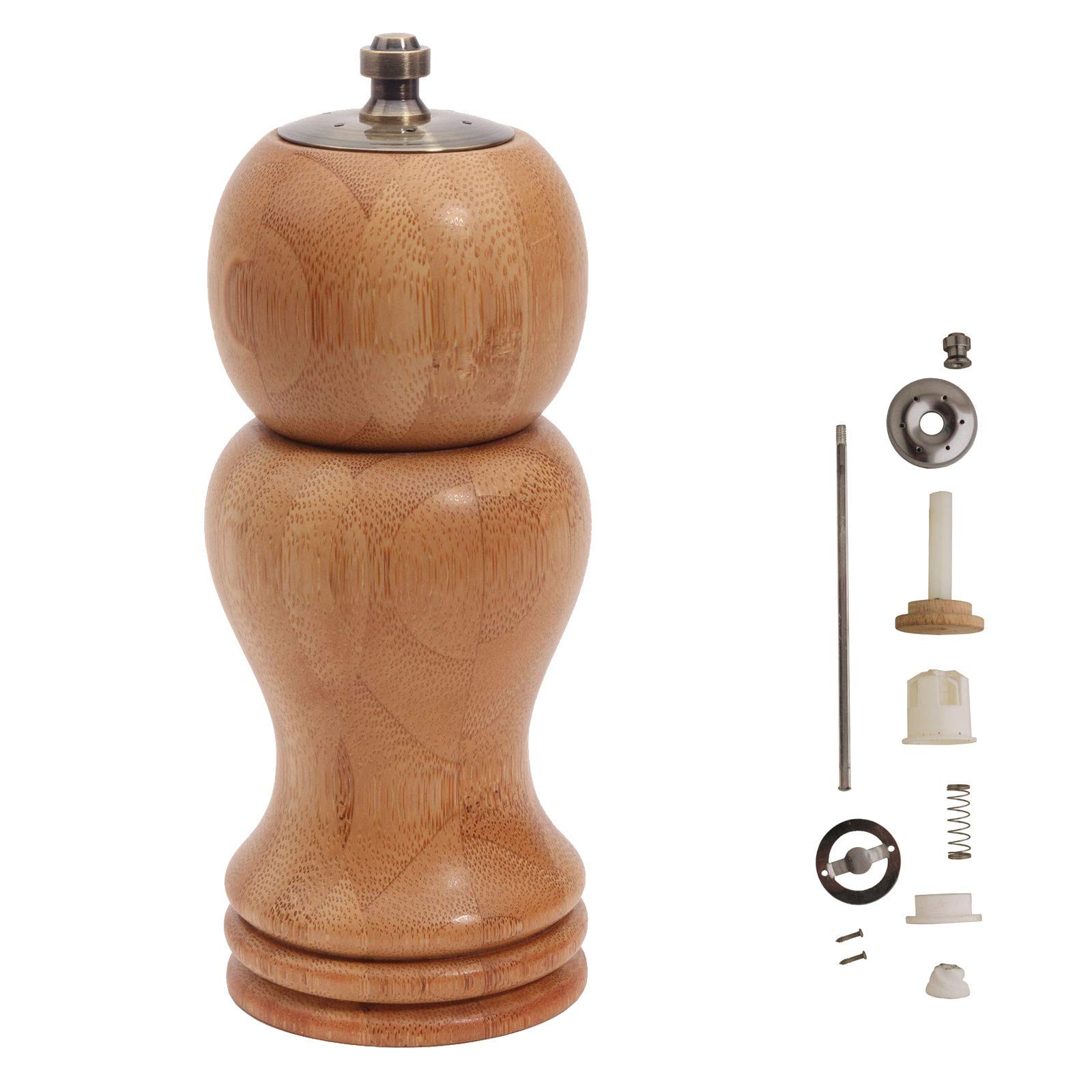 Penn State IndustriesPKGRIND9AB Salt Shaker & Peppermill Grinder Mechanism Combo Kit Woodturning Project (1pack, Antique Brass)