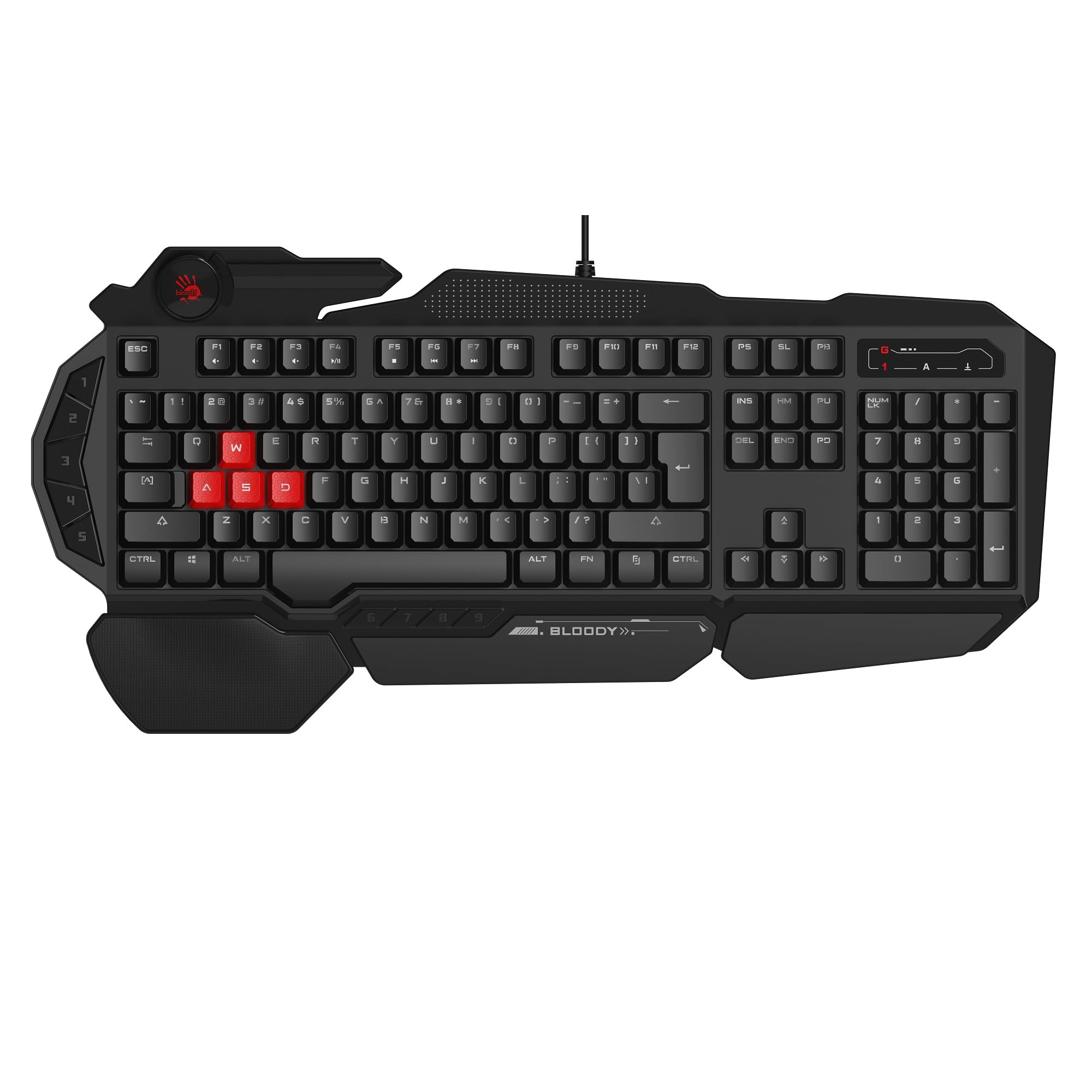 Bloody B310N Q Türkçe Multimedya Neon Gamer Oyuncu Klavye
