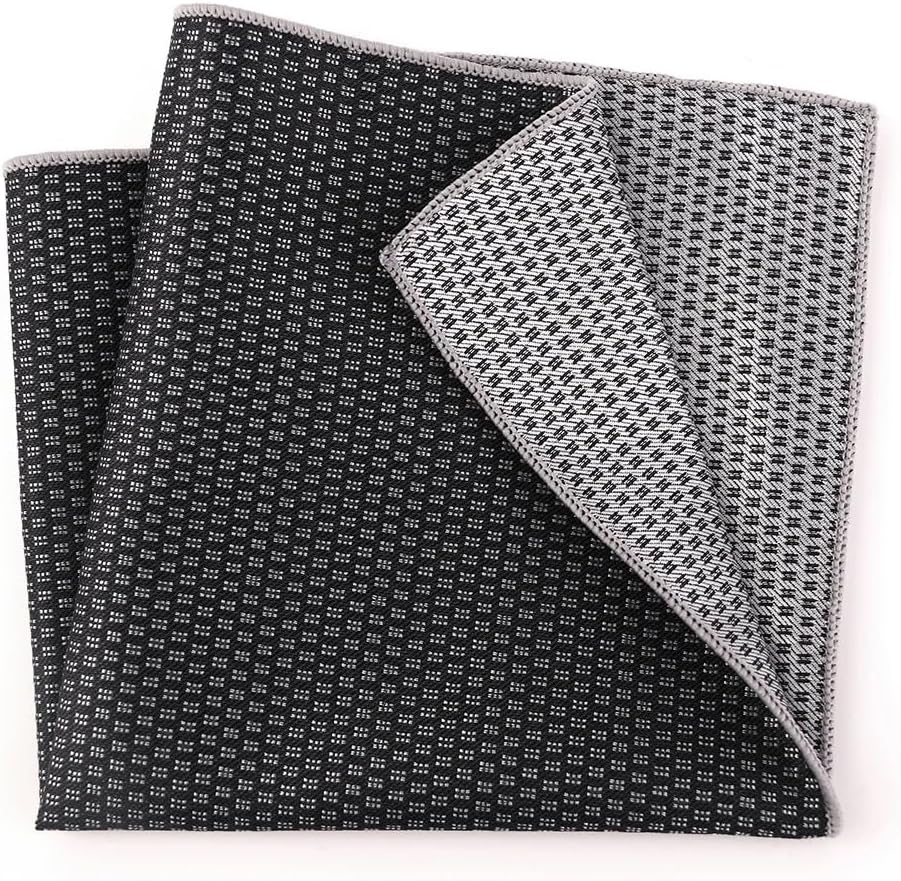Men's Handkerchief Paisley Weave Pocket Square Fit Bussiness Banquet Pocket Square