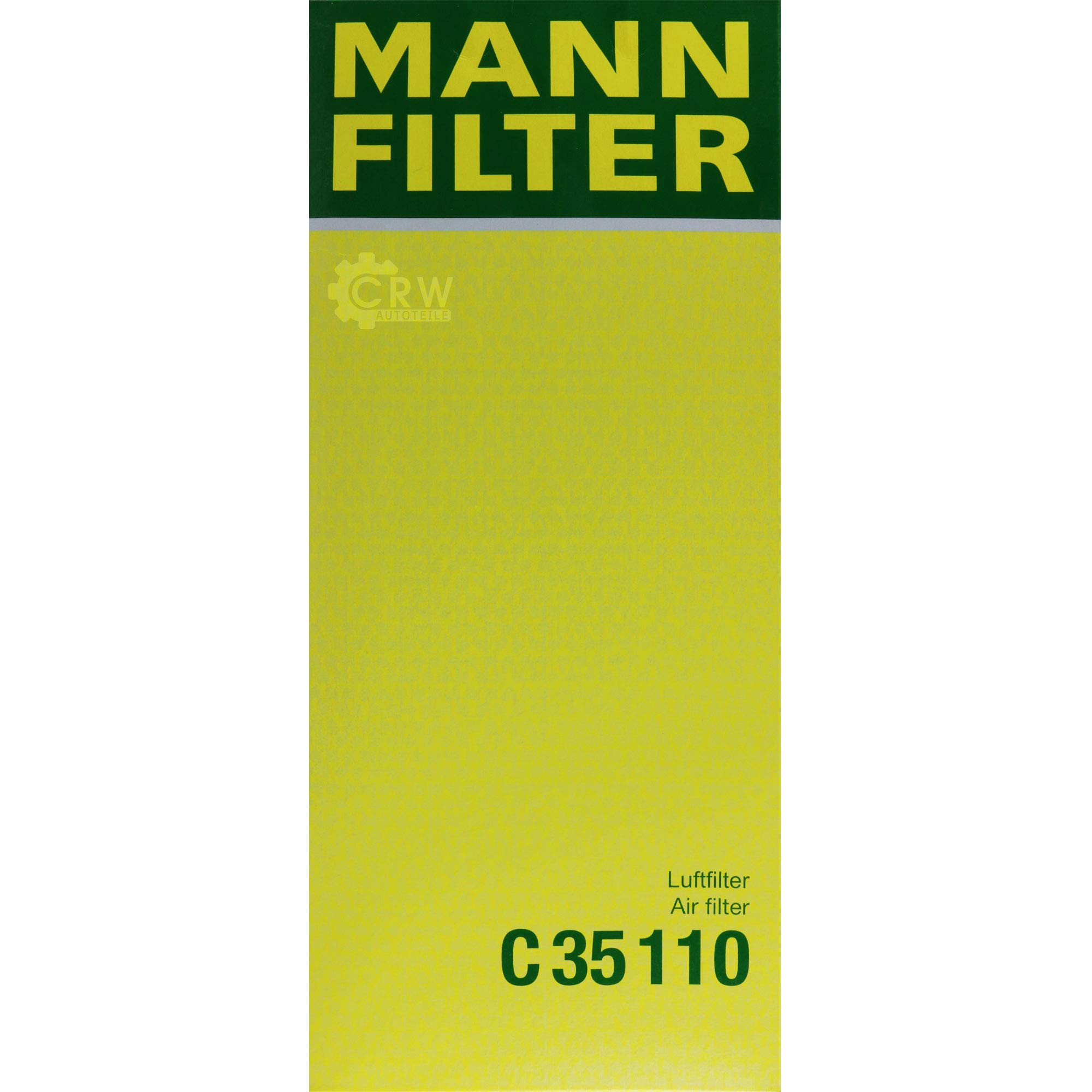 Paquete de inspección Kit de mantenimiento de filtros con filtro de aceite HU 711/51 x, filtro de aire C 35 110, filtro de combustible WK 6031, filtro de habitáculo CU 3240, tornillo de