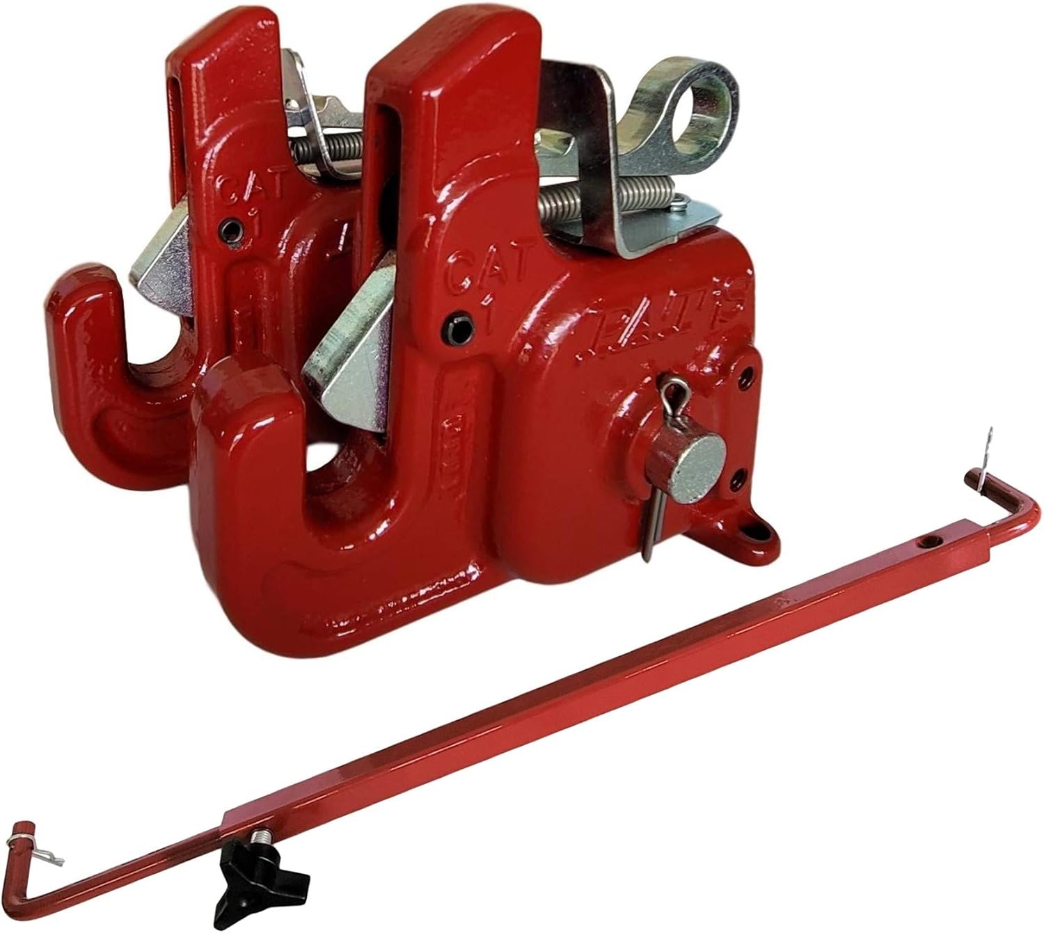 Pat's Easy Change with Stabilizer Bar - Best Quick Hitch System On The Market – Flexible, Durable and Affordable (RED CAT #1) : Patio, Lawn & Garden