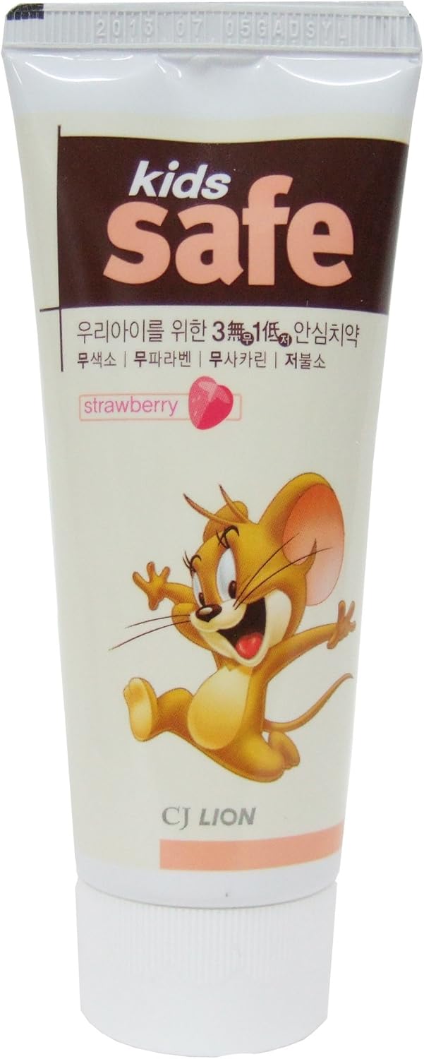 Kids Safe Toothpaste PigmentFree ParavenFree Saccharin