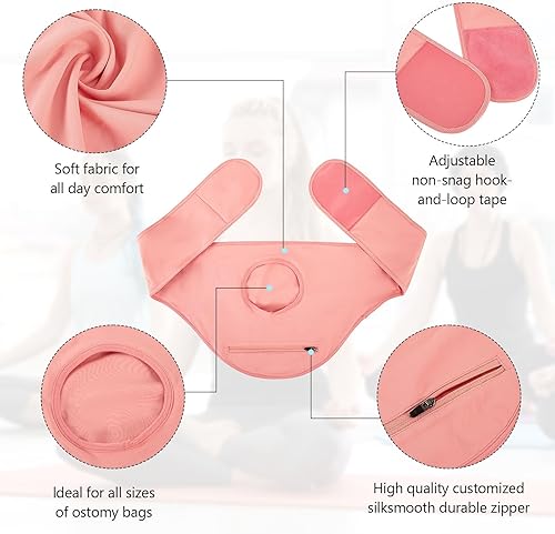 Miniatura 2 de Cinturón de ostomía  Funda para bolsa de ostomía  Envoltura de ostomía para deporte y natación  Cinturones de apoyo para ostomía para hombres y