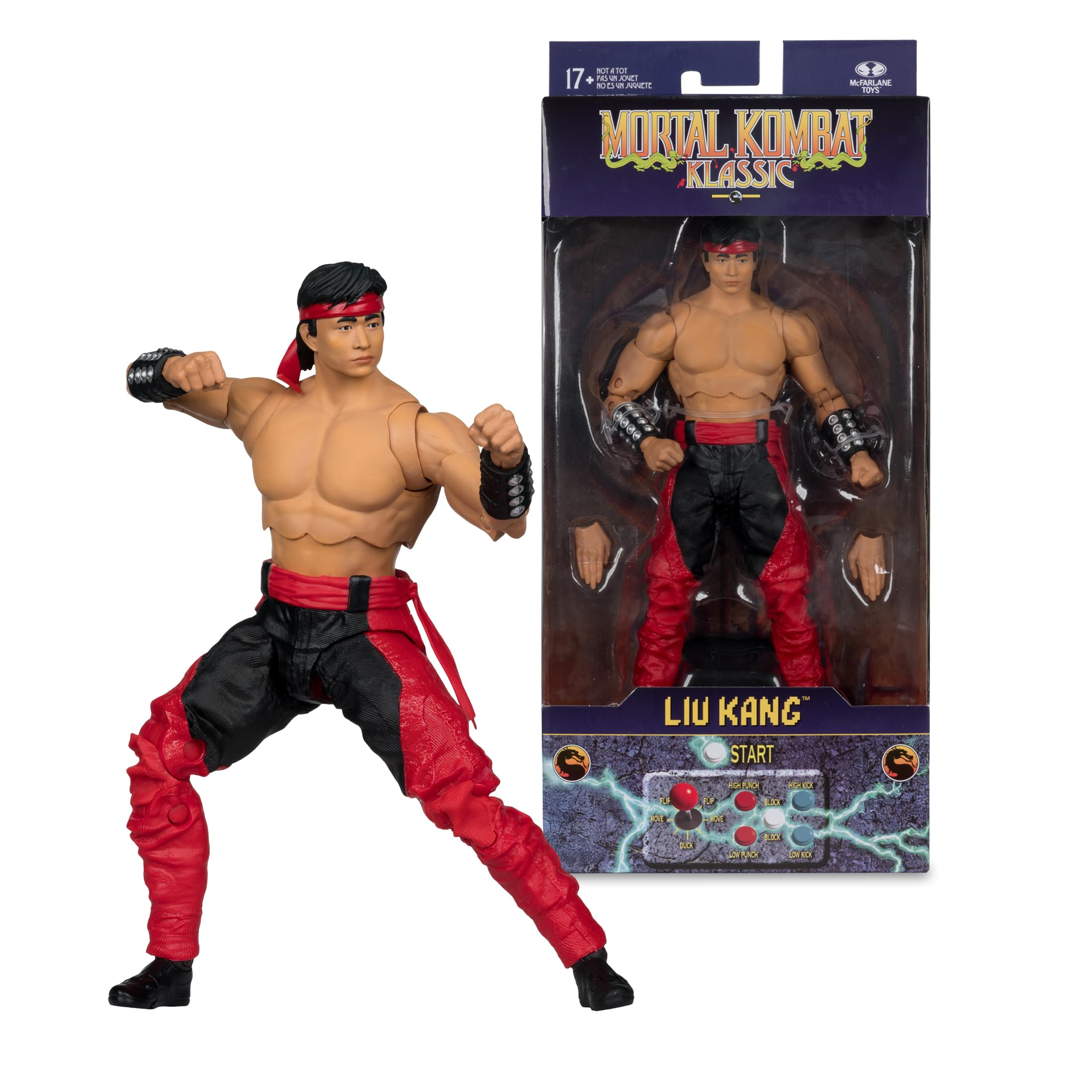 McFarlane Toys - Mortal Kombat Klassic Liu Kang 7