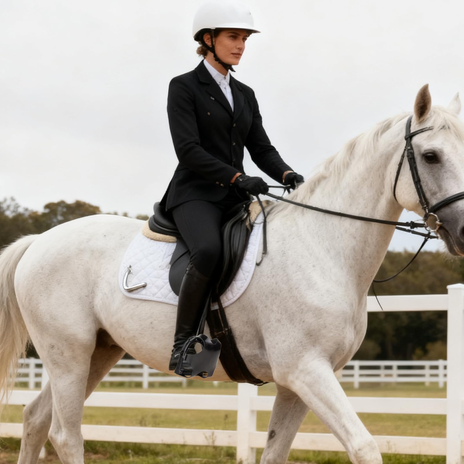 Estribos para Equitación y Montar a Caballo Equipo Ecuestre Antideslizante | Equipo para Caballos Para Niños, Hombres, Mujeres, Atletas, Entrenamiento, Práctica, Exterior, Granja, Competencia