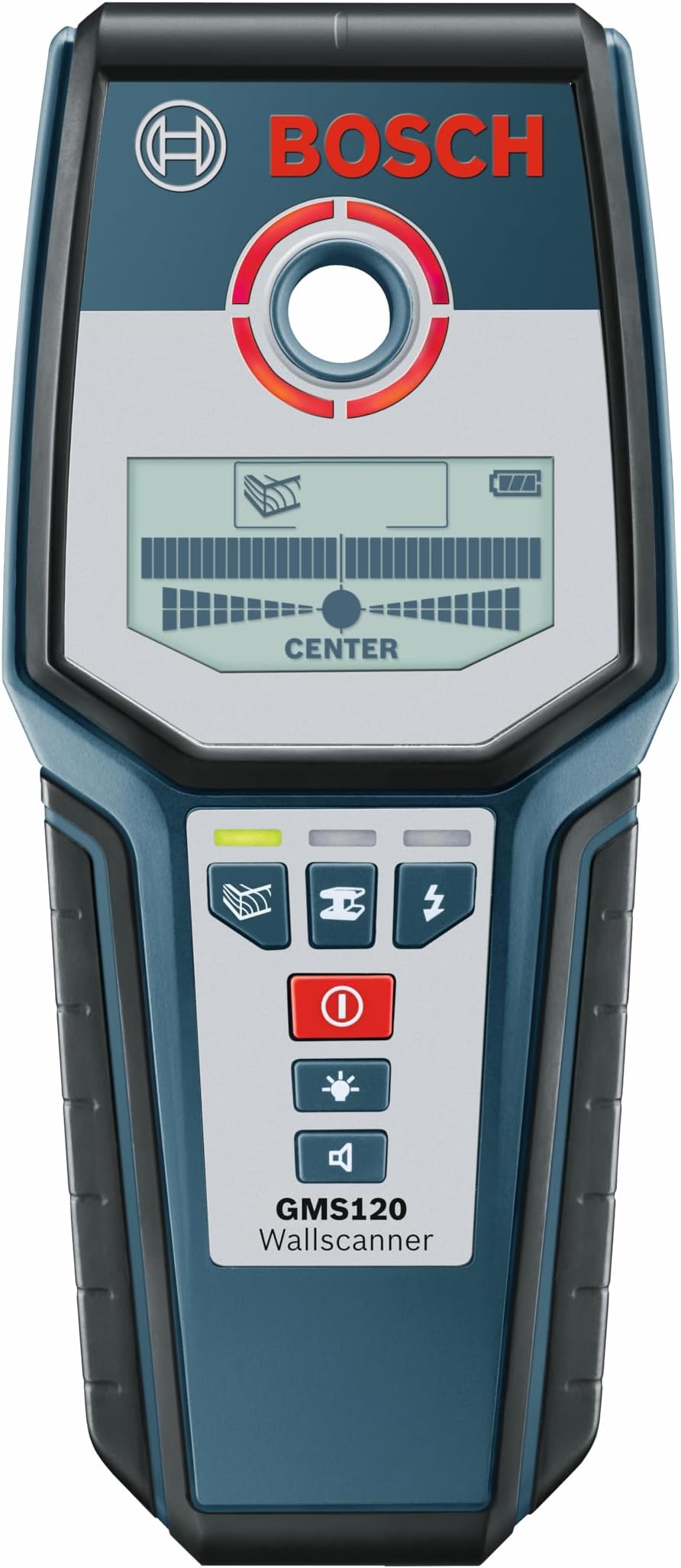 BOSCH GMS120-RT Reconditioned Digital Multi-Scanner with Modes for Wood, Metal, and Live Wiring (Renewed)