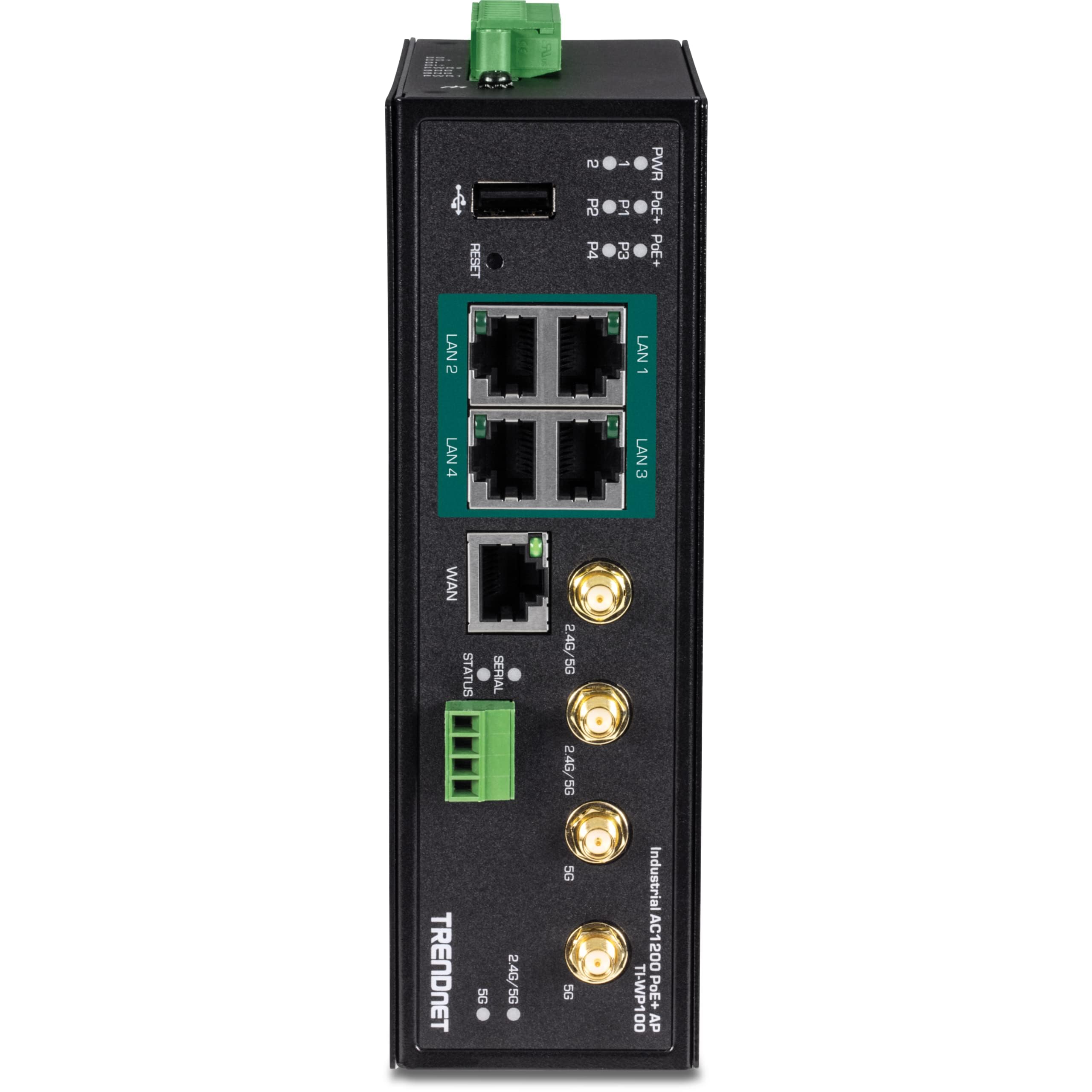 Amazon.com: TRENDnet Industrial AC1200 Wireless Gigabit PoE+