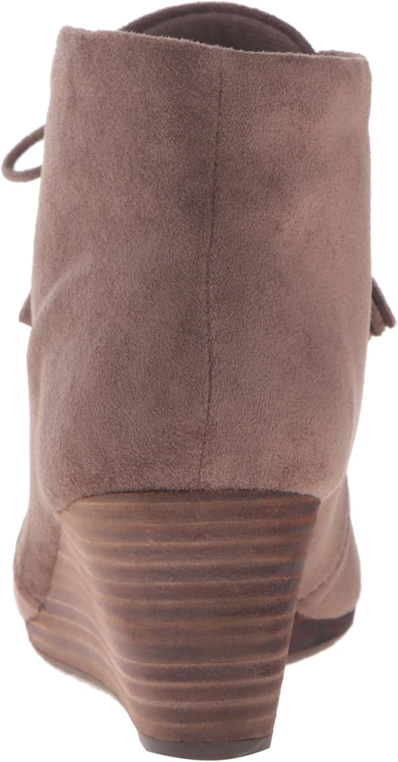 Dr. Scholl's Shoes Shoes Women's Dakota Boot 8.5 Stucco Microfiber Suede