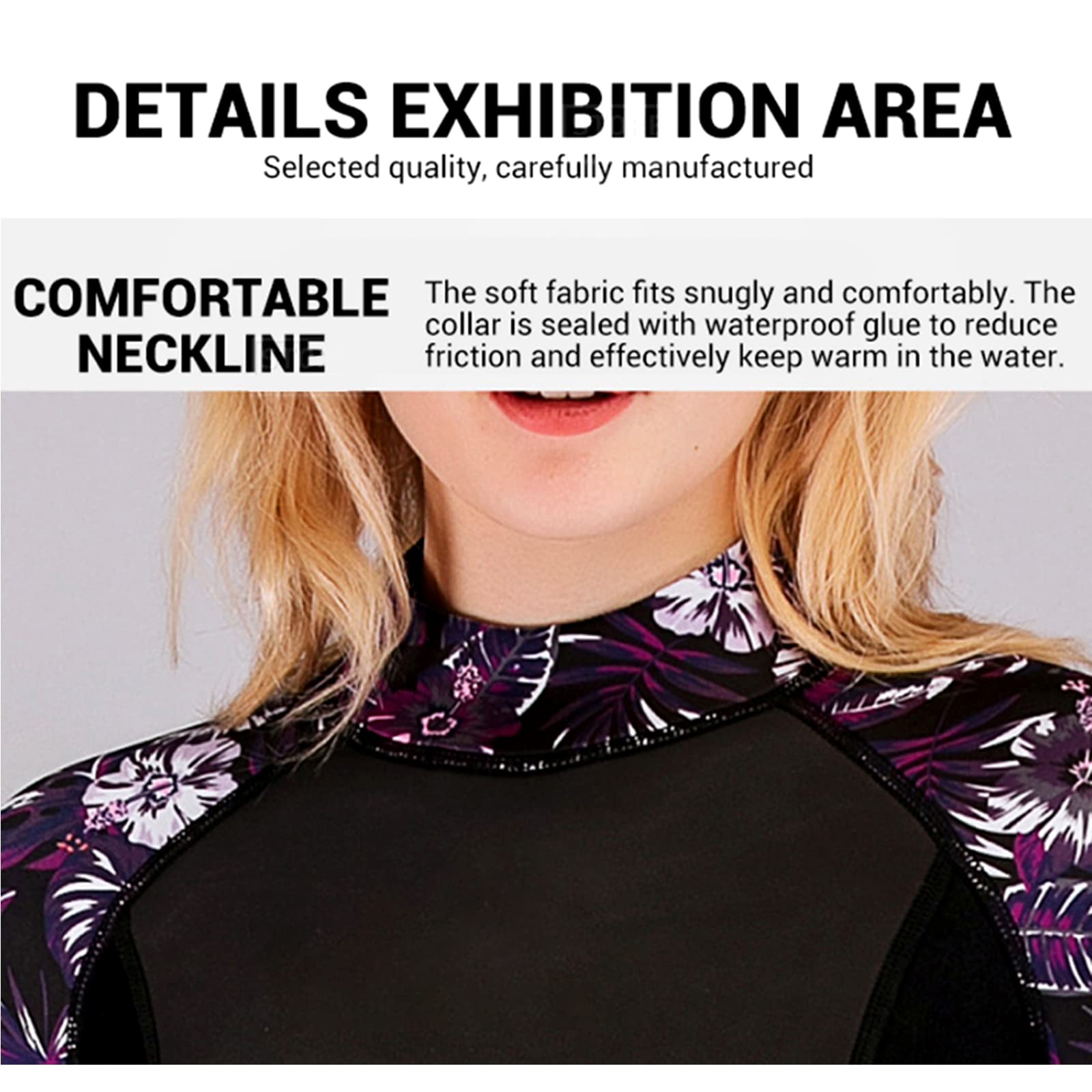 Muta Invernale da 3 Mm Premium Neoprene High Stretch da Donna Muta Subacquea da Surf per Adulti A Corpo Intero Termico