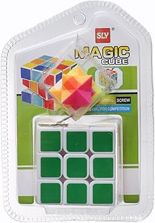 Cube Building Blocks in Vacuum-Sealed Box for Kids