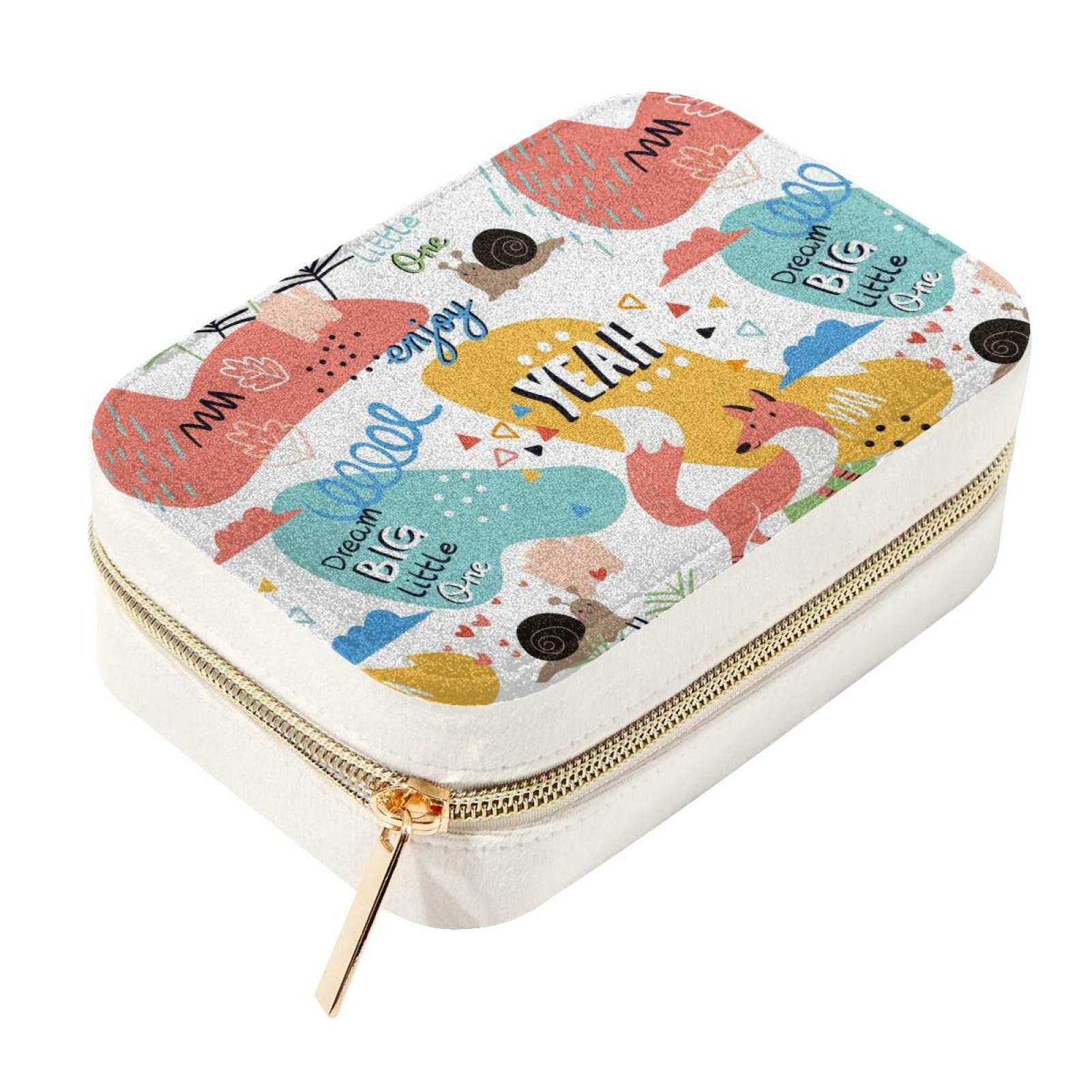 Boîte à bijoux de voyage en velours pour organiser vos week-ends